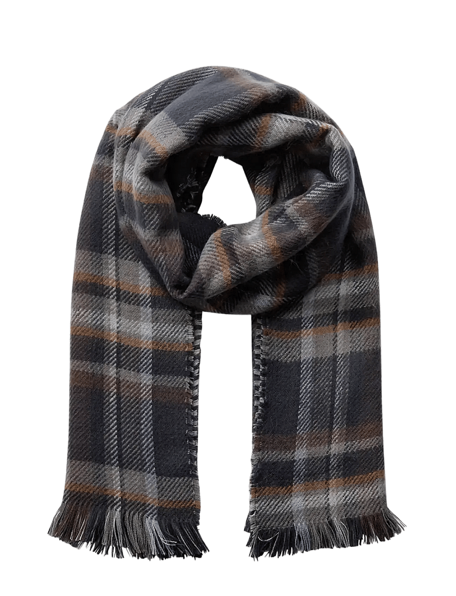 Soyaconcept - SC-HANAN YD - winterschals - 6910 navy combi - 1