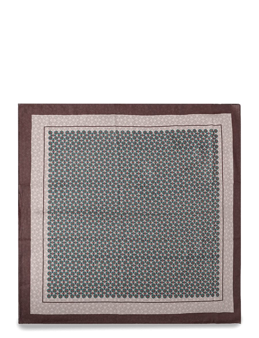 Soyaconcept - SC-HANNELEN AOP - dunne sjaals - 8980c chocolate plum combi - 1