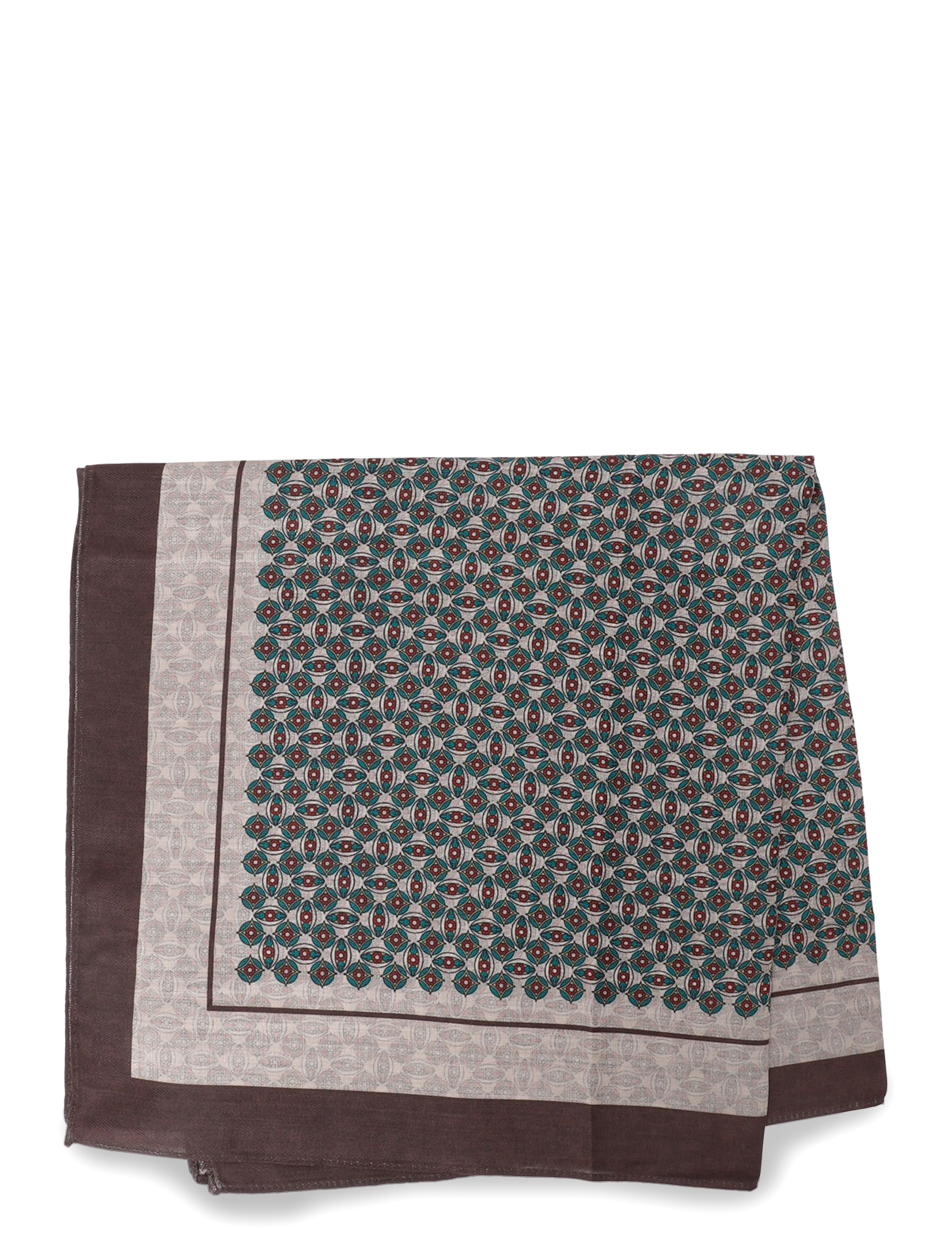 Soyaconcept - SC-HANNELEN AOP - dunne sjaals - 8980c chocolate plum combi - 2