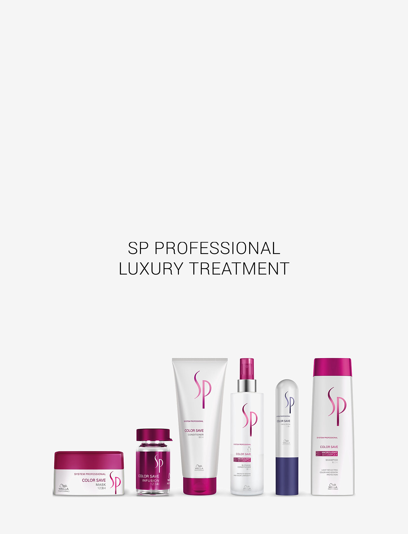 Wella SP - Color Save Mask 400ml - hårmasker - clear - 3