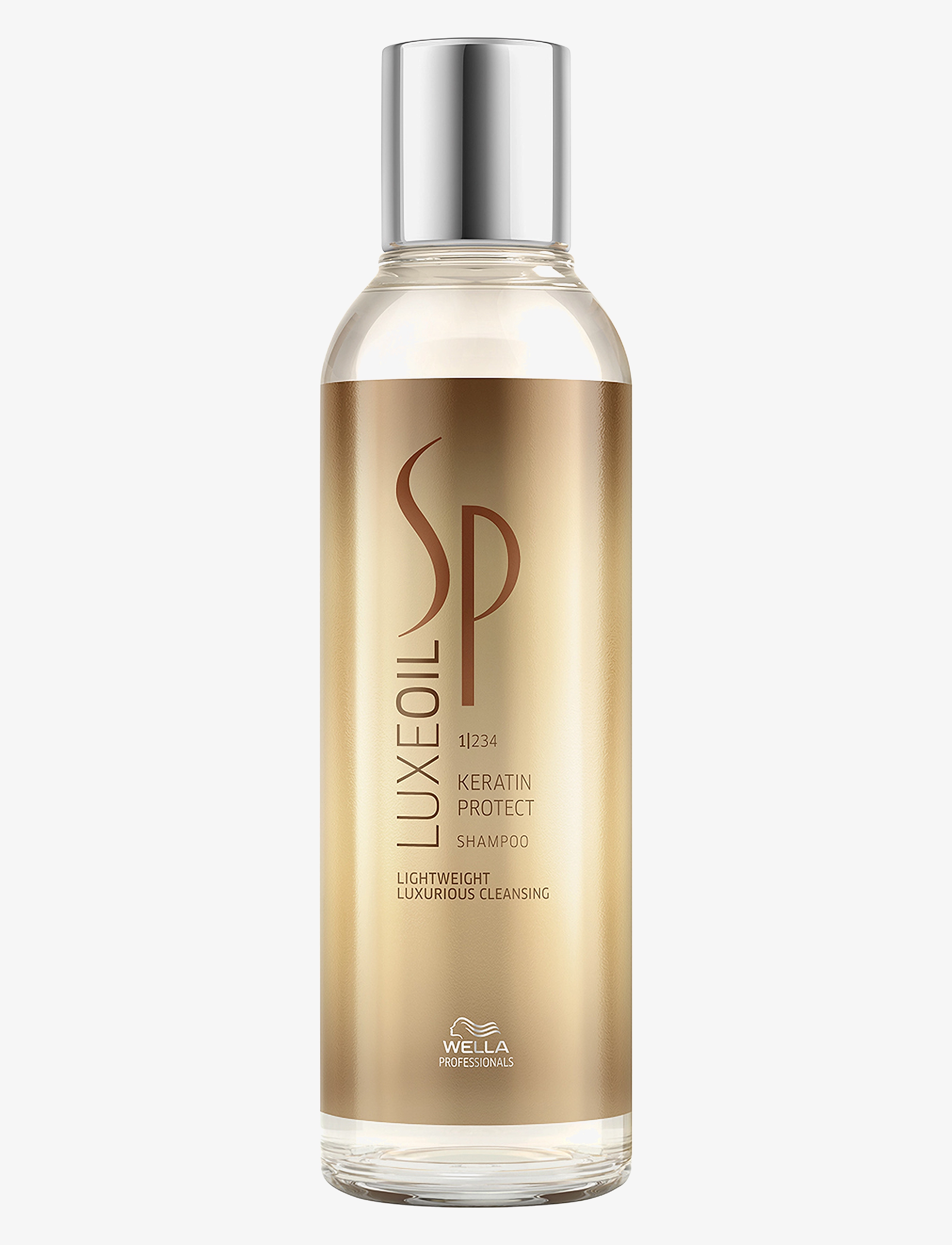 Wella SP Sp Luxeoil Keratin Protect Shampoo, Shampoo, Nude, Str: 200 ml