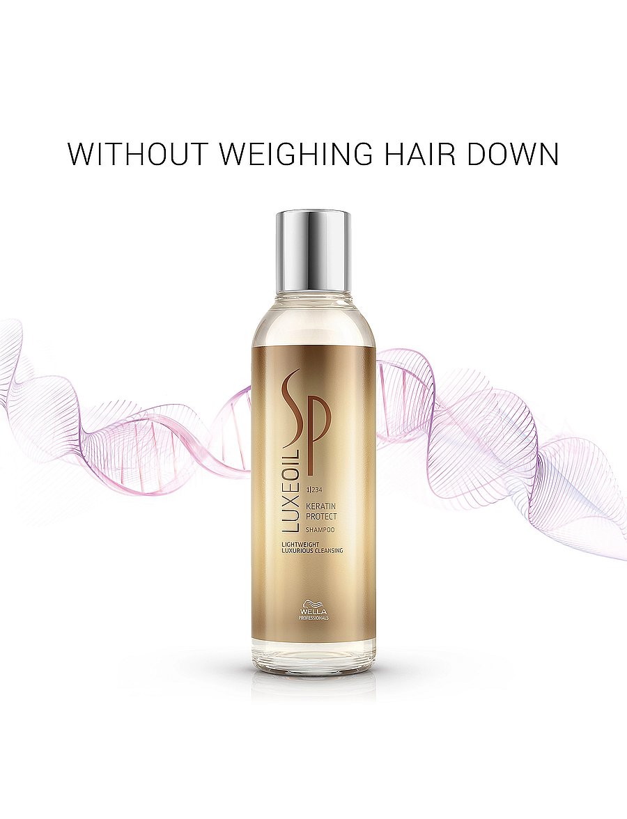 Wella SP - SP LuxeOil Keratin Protect Shampoo - Šampoon - no colour - 5