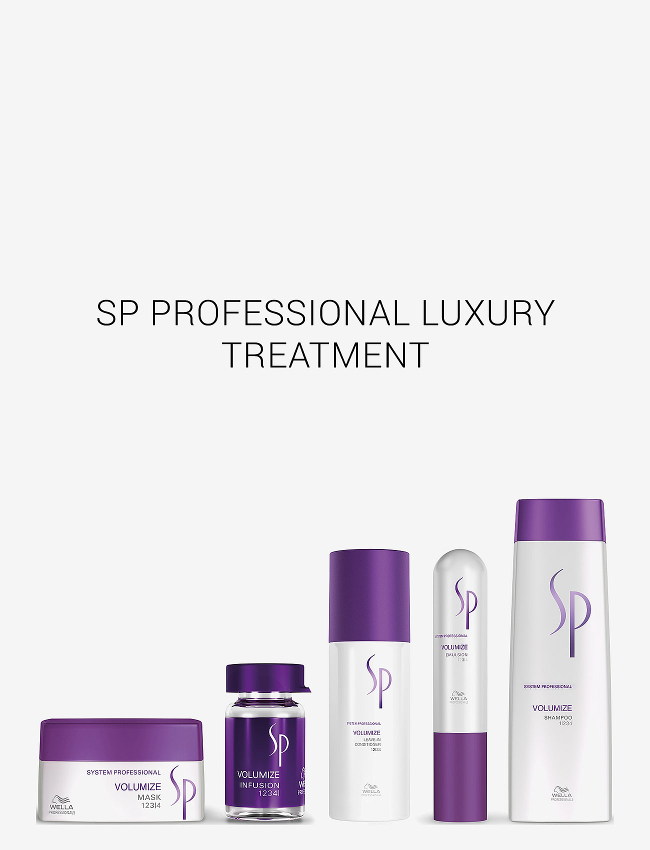 Wella SP - SP Volumize Shampoo - Šampoon - clear - 3