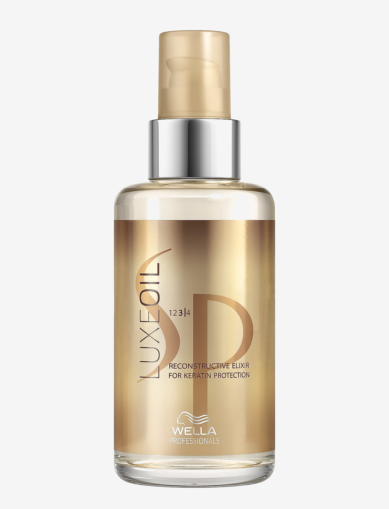 Wella SP Luxeoil Reconstructive Oil Elixir 100Ml, Hair Vinegar & Dressing Bottles, Nude, Str: 100 ml