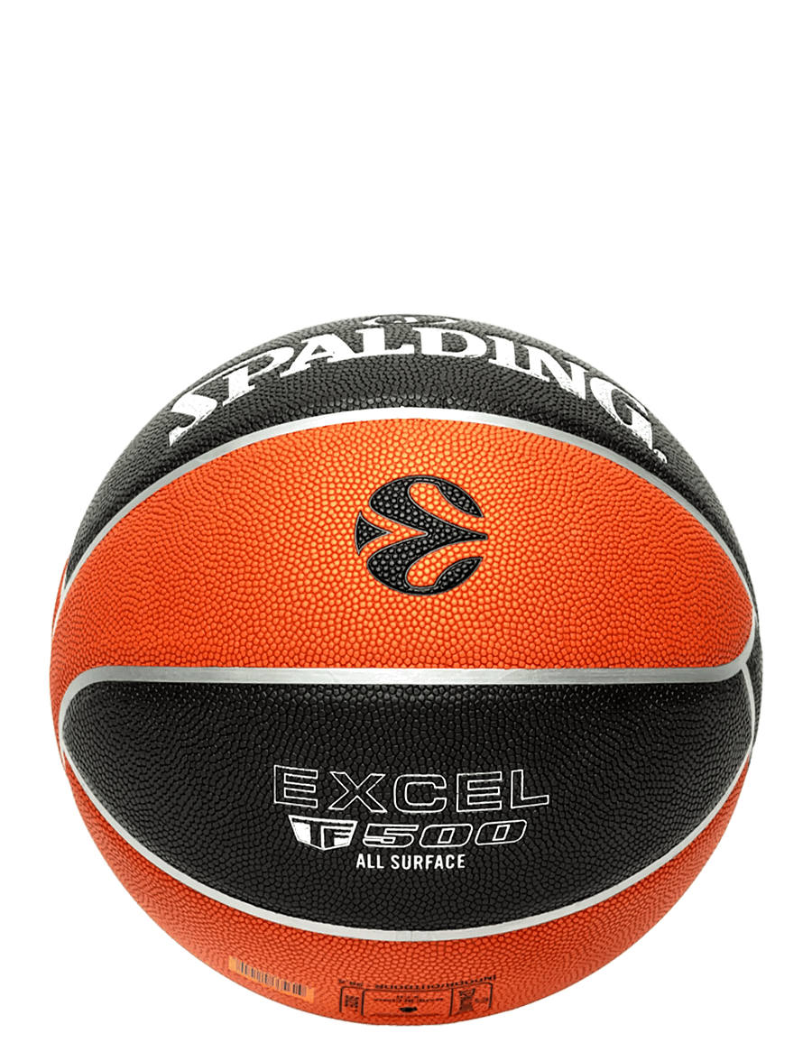 Spalding - Excel TF-500 Sz7 Composite Basketball EL - bälle und zubehör - orange/black - 4