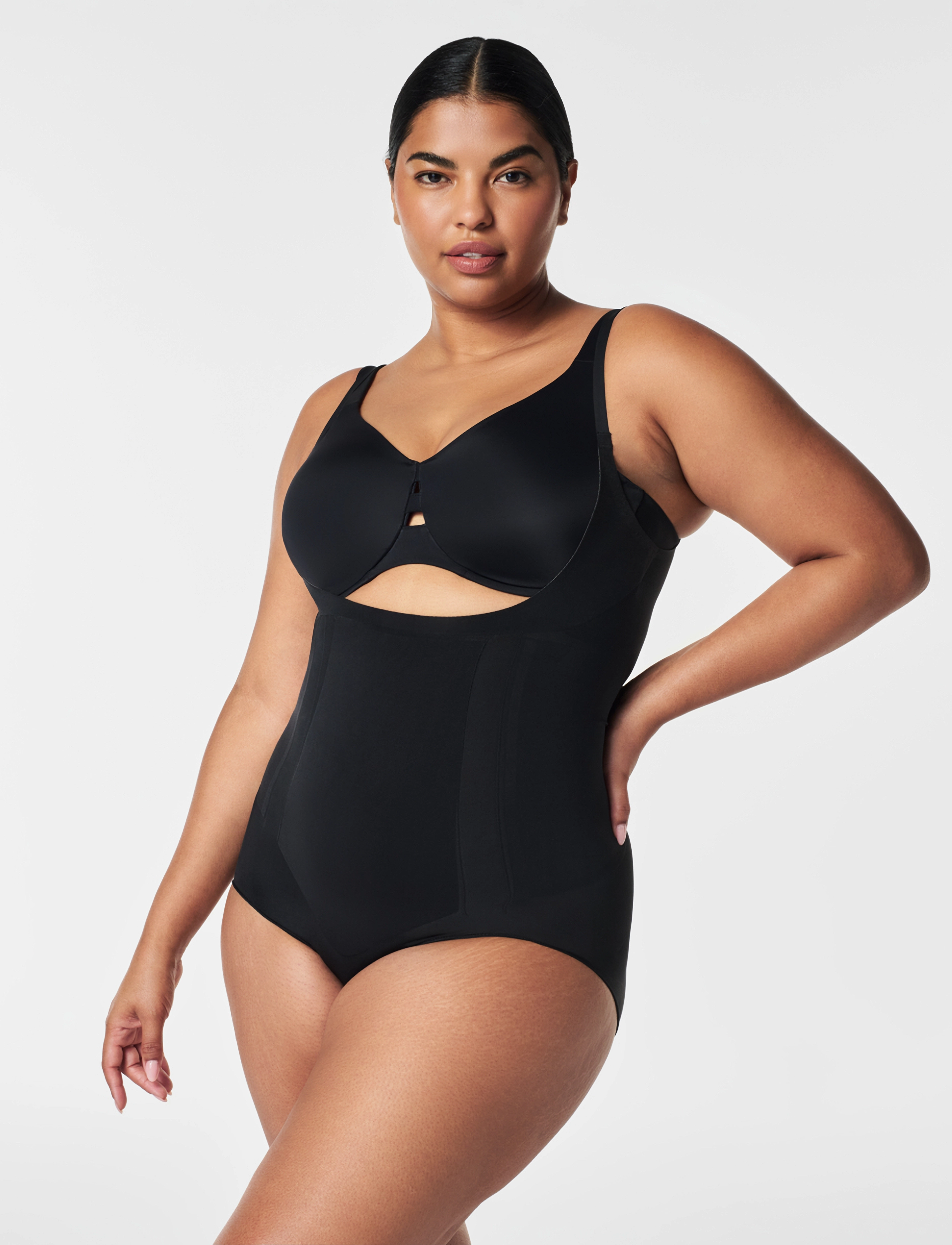 Spanx - SPANXsculpt™ OnCore Open-Bust Brief Bodysuit - aðhaldstoppar - very black - 5