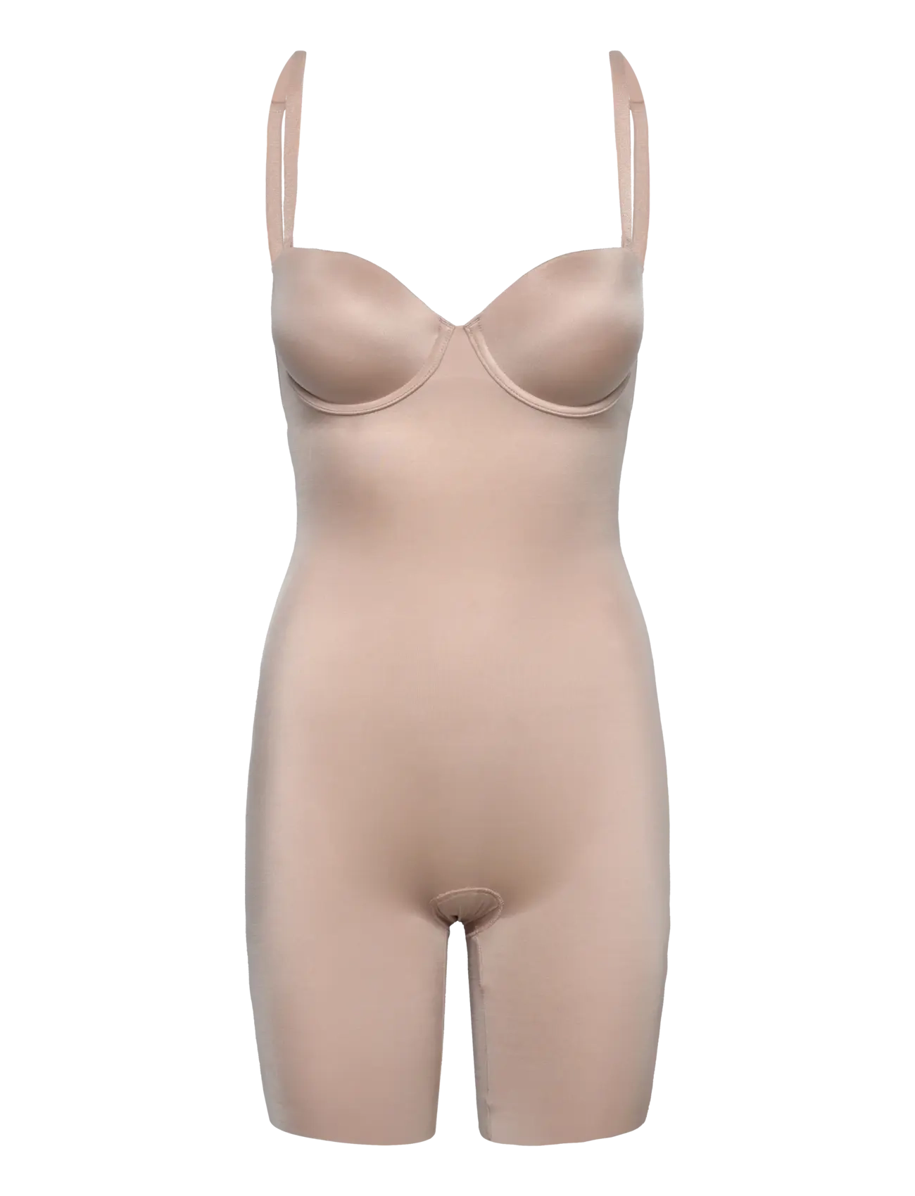 Spanx Strapless Cupped Bodysuit, XS, Beige, Undertøj > Shapewear, Dame