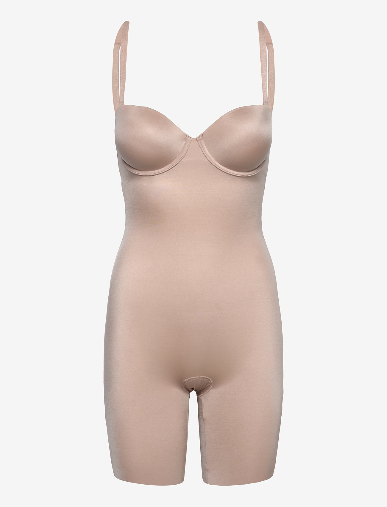 Spanx - Strapless Cupped Bodysuit - naised - champagne beige - 0