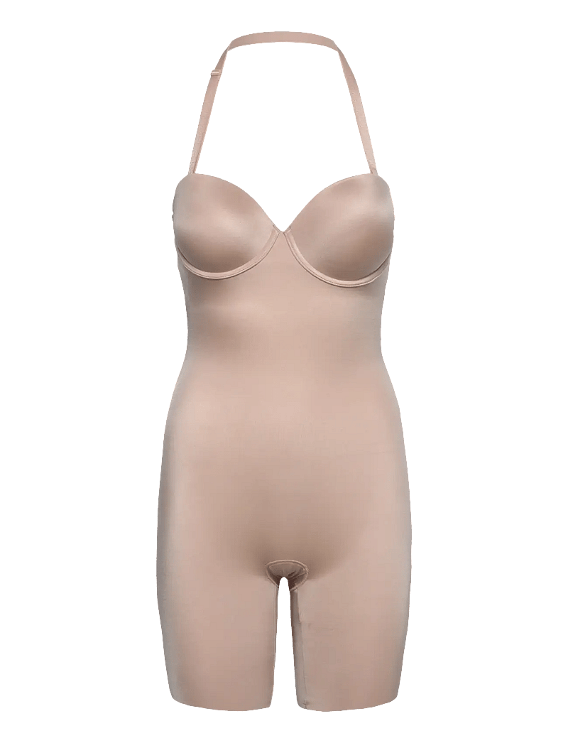 Spanx - Strapless Cupped Bodysuit - besondere anlässe - champagne beige - 2