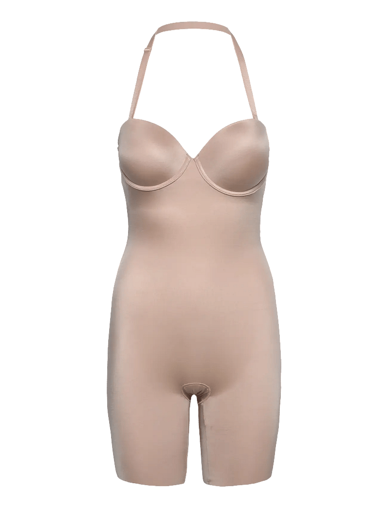 Spanx - Strapless Cupped Bodysuit - besondere anlässe - champagne beige - 2