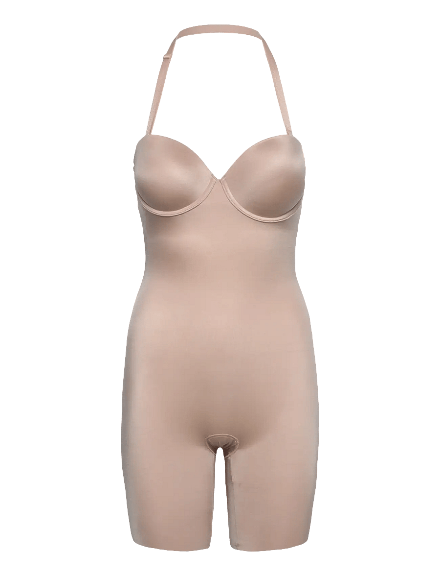 Spanx - Strapless Cupped Bodysuit - erilised sündmused - champagne beige - 2