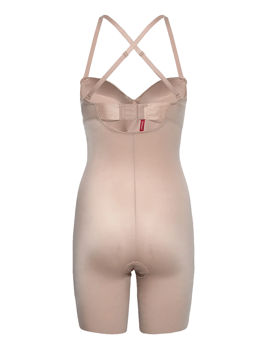 Spanx - Strapless Cupped Bodysuit - erilised sündmused - champagne beige - 3