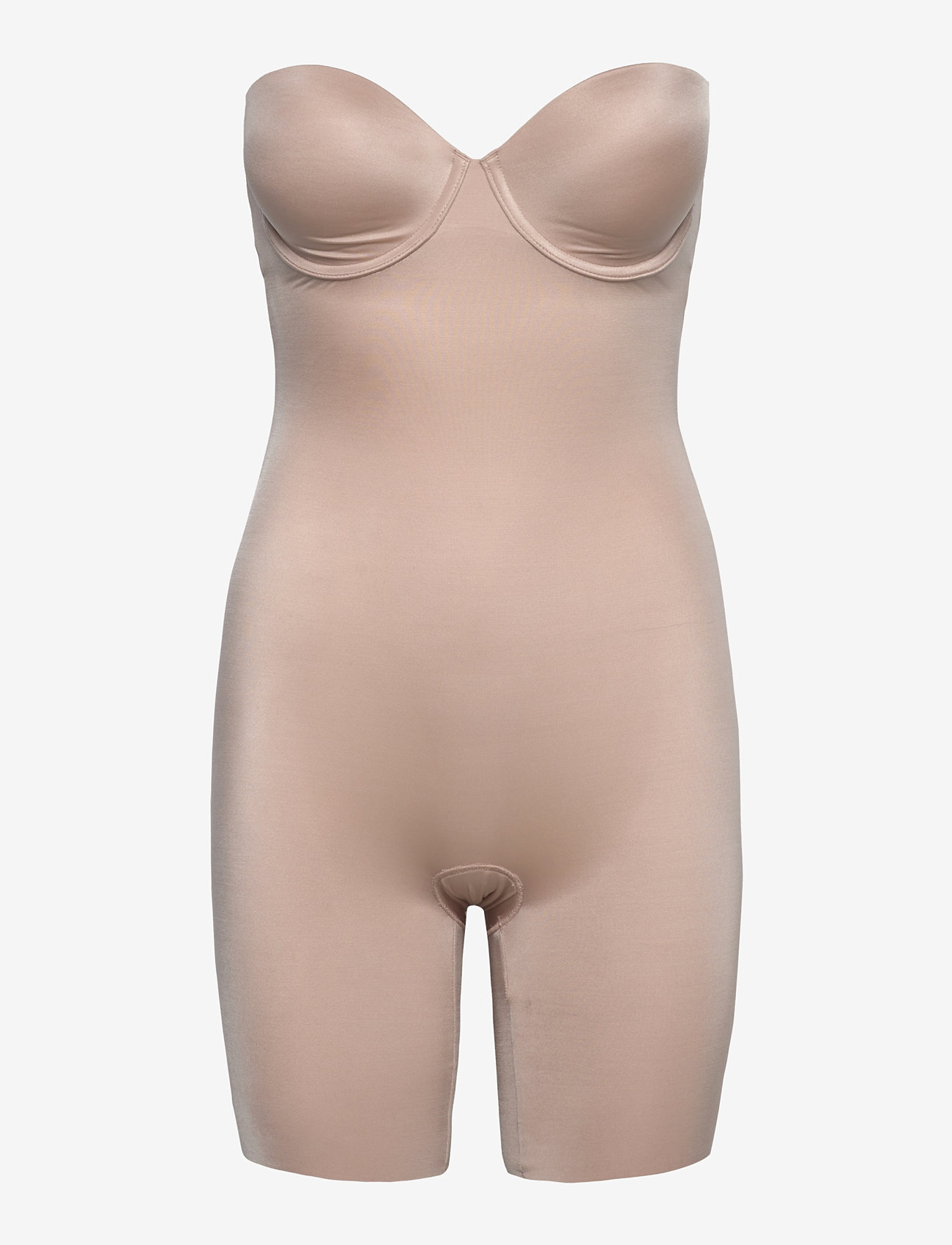Spanx - Strapless Cupped Bodysuit - naised - champagne beige - 4