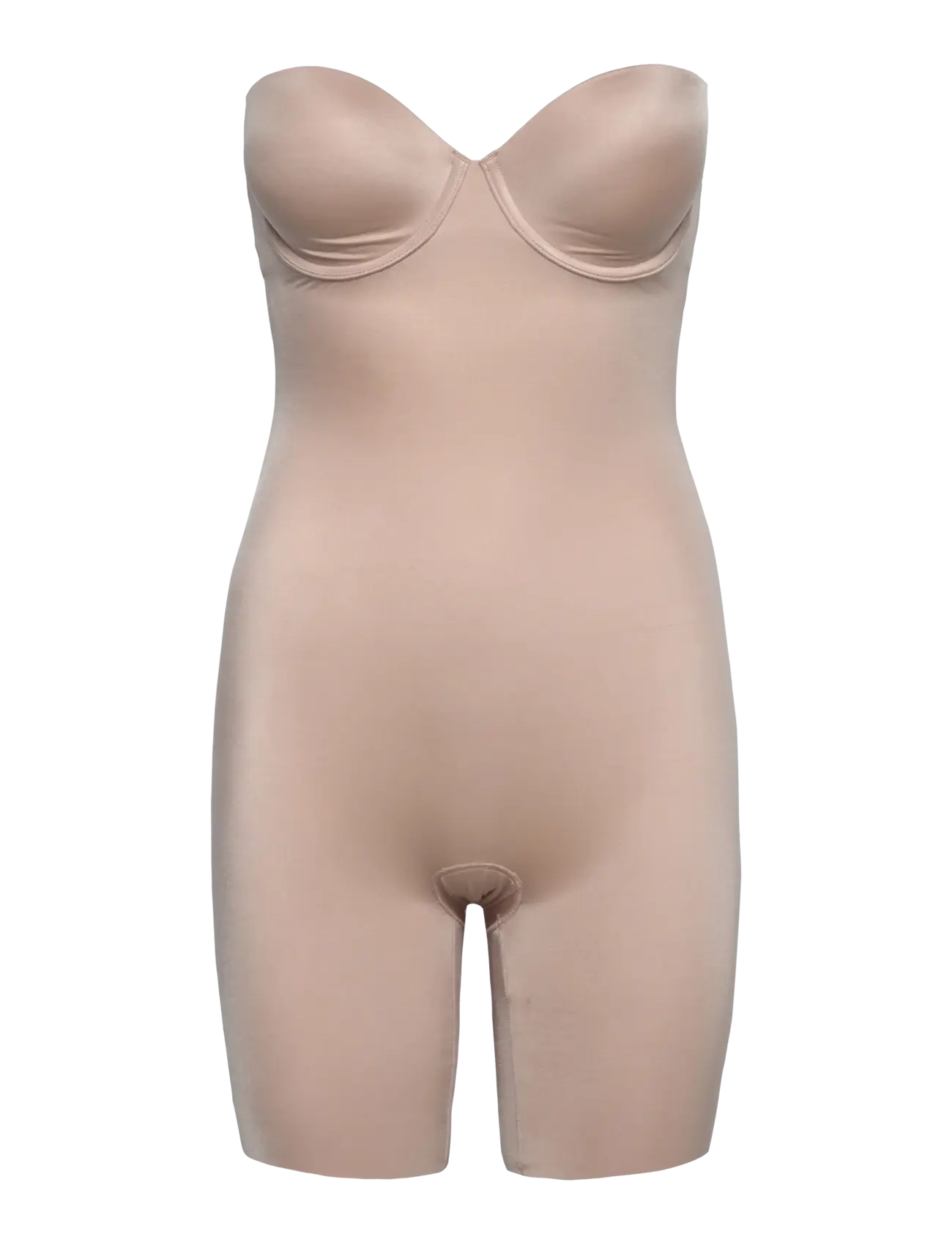 Spanx - Strapless Cupped Bodysuit - special occasions - champagne beige - 4