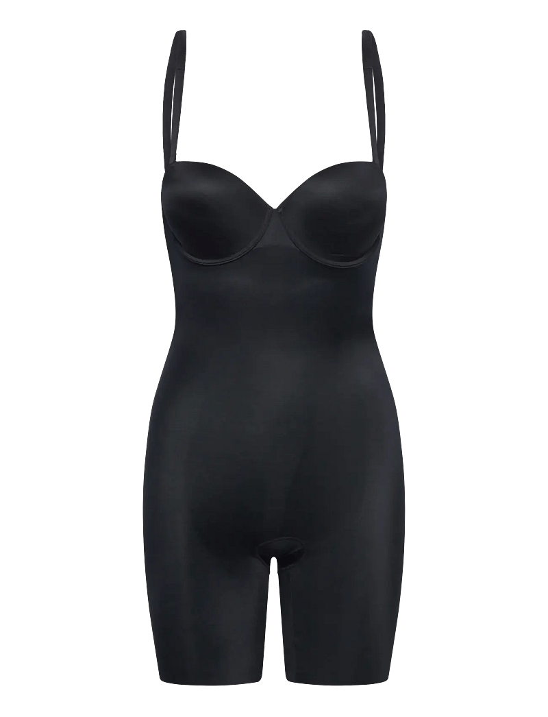 Spanx - Strapless Cupped Bodysuit - erilised sündmused - very black - 0