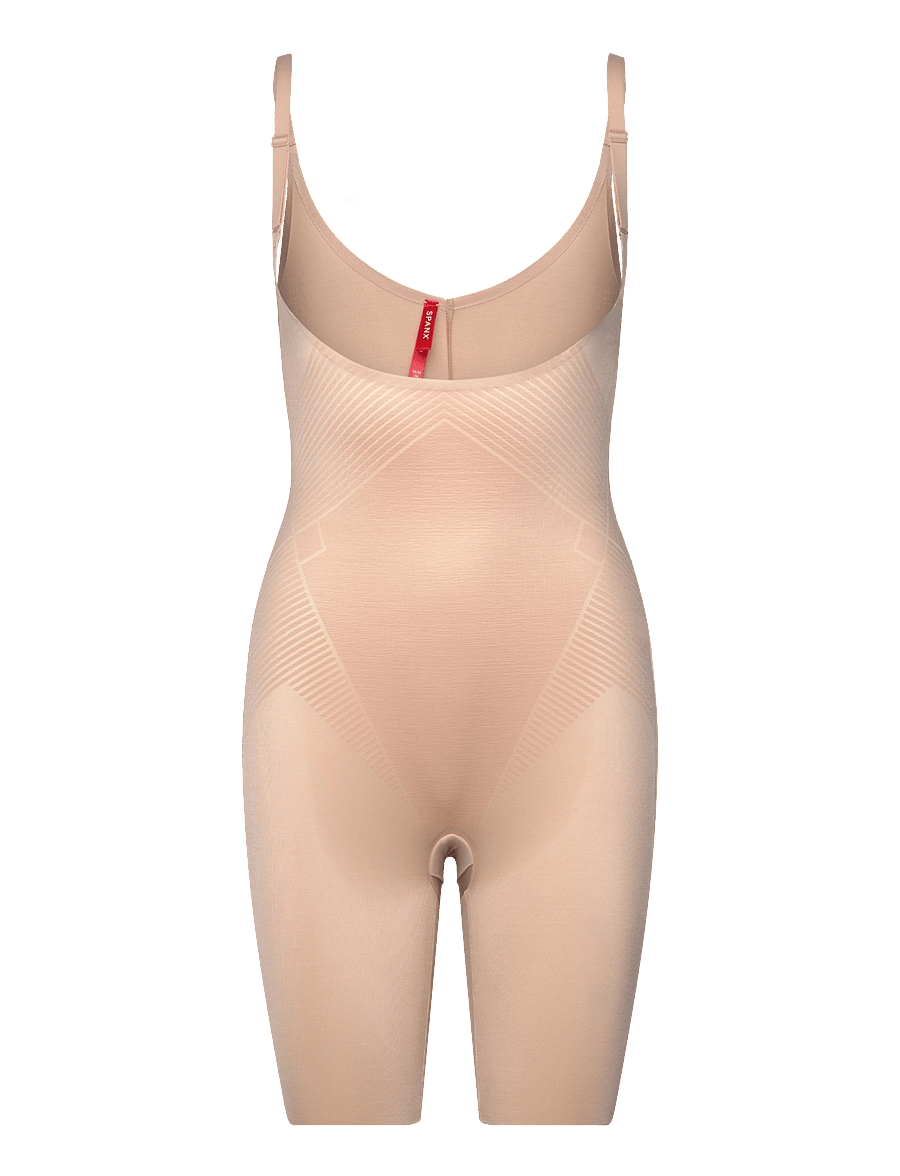 Spanx - SPANXshape™ Invisible Open-Bust Mid-Thigh Bodysuit - shapewear hosen - champagne beige - 0
