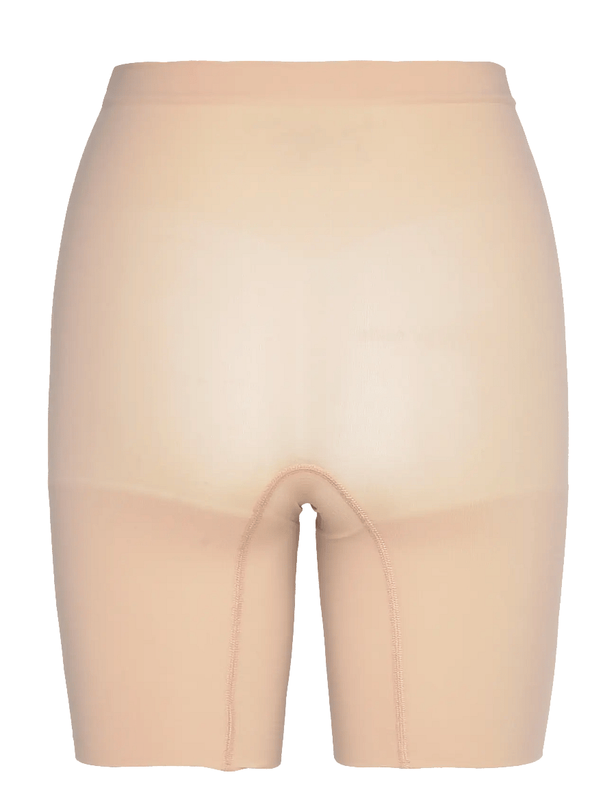 Spanx - SPANXsculpt™ Seamless Power Mid-Thigh Short - wyszczuplające majtki - soft nude - 1