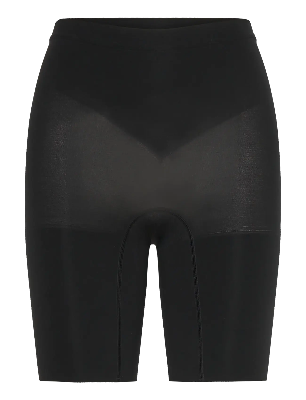 Spanx Spanxsculpt Seamless Power Mid-Thigh Short, S, Black, Panties > Seamless Panties, Dame