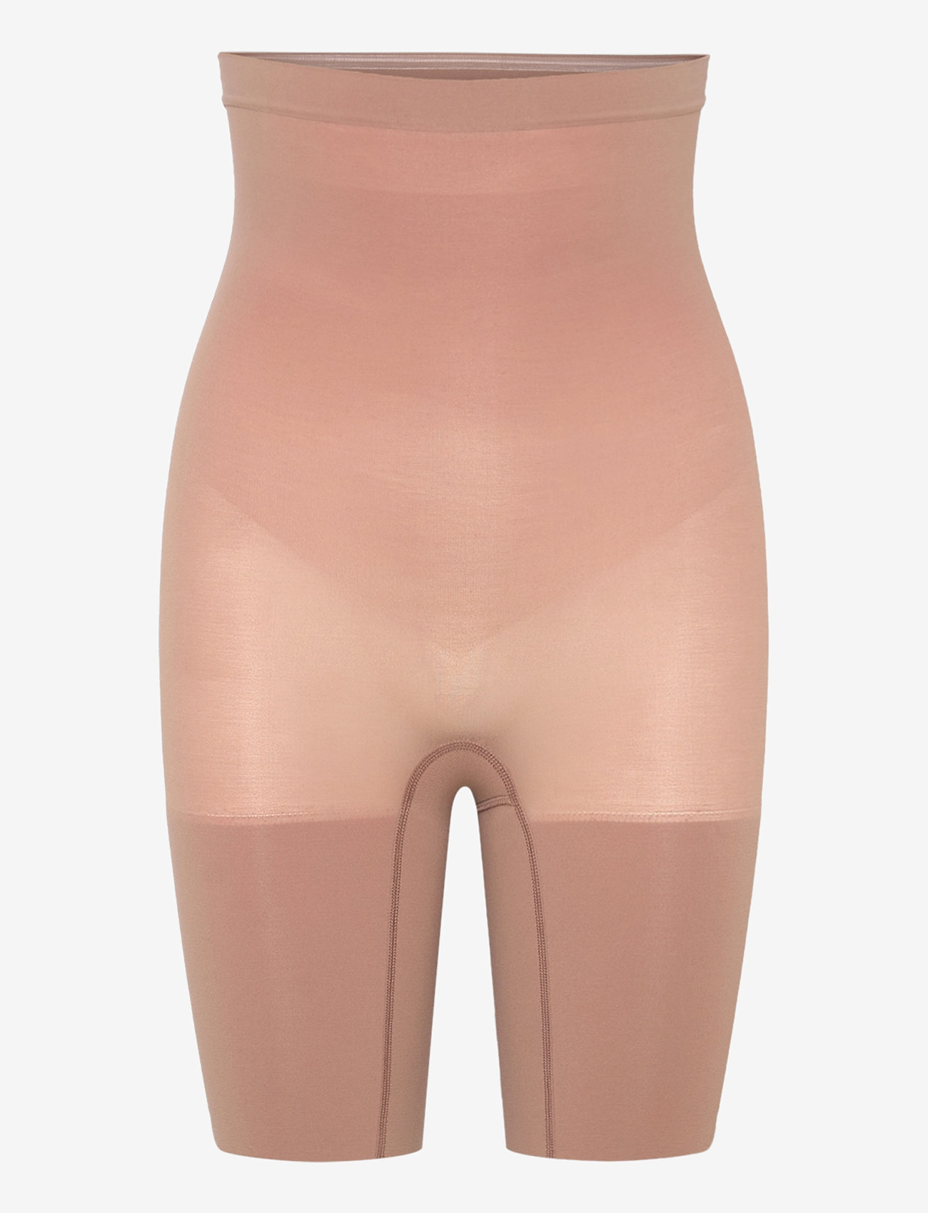 Spanx - SPANXsculpt™ Seamless Power High-Waisted Mid-Thigh Short - shaping bottoms - cafe au lait - 0
