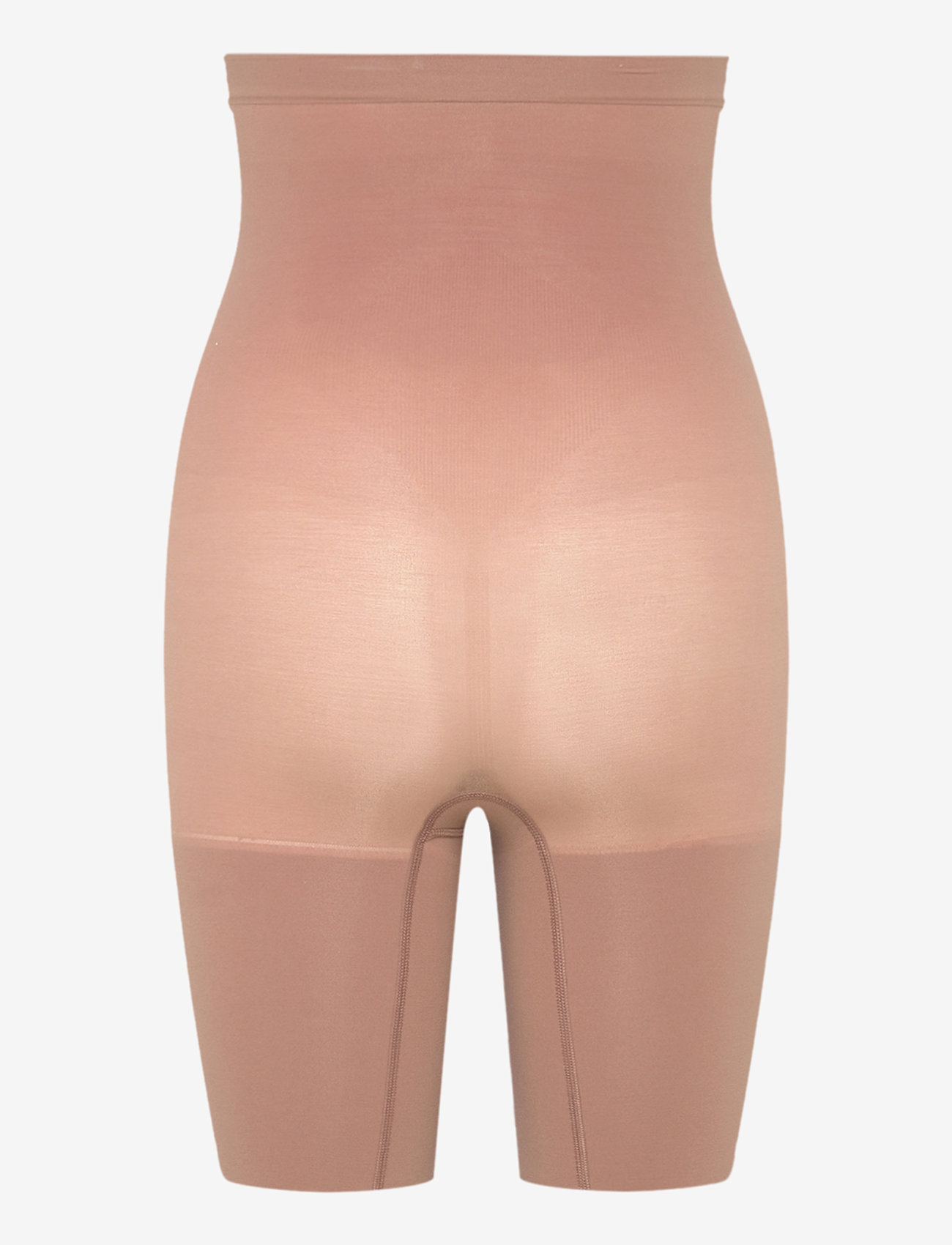 Spanx - SPANXsculpt™ Seamless Power High-Waisted Mid-Thigh Short - shaping bottoms - cafe au lait - 1