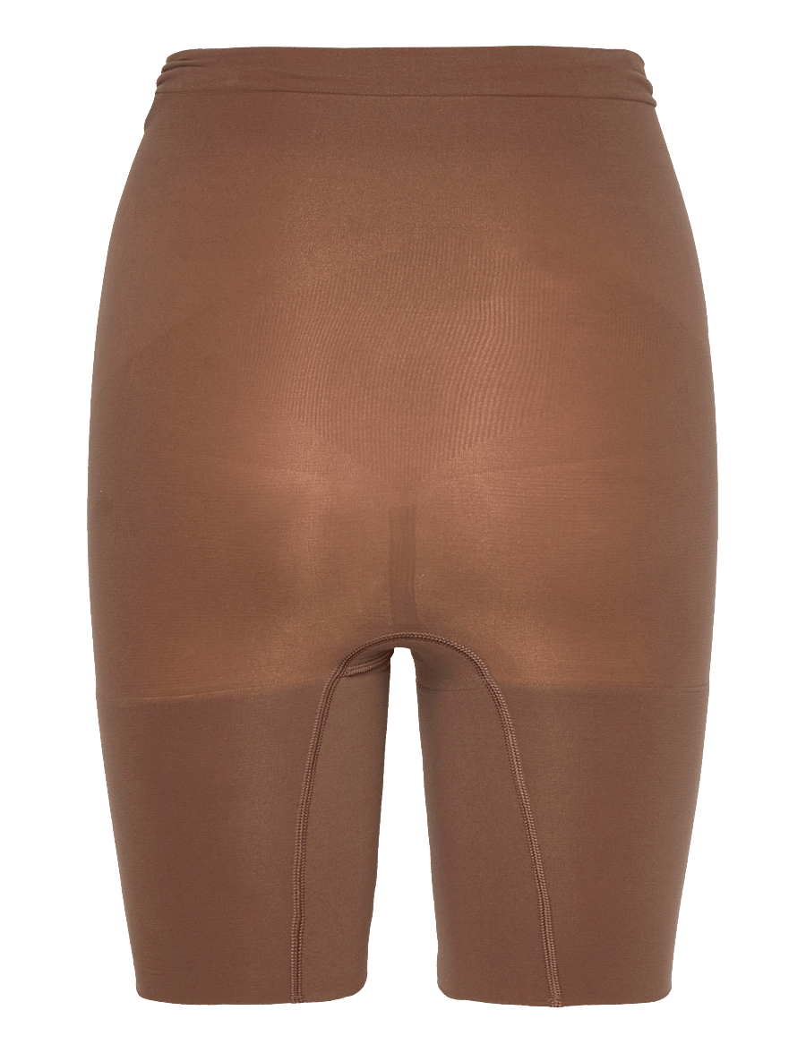 Spanx - SPANXsculpt™ Seamless Power High-Waisted Mid-Thigh Short - shapewear hosen - chestnut brown - 1