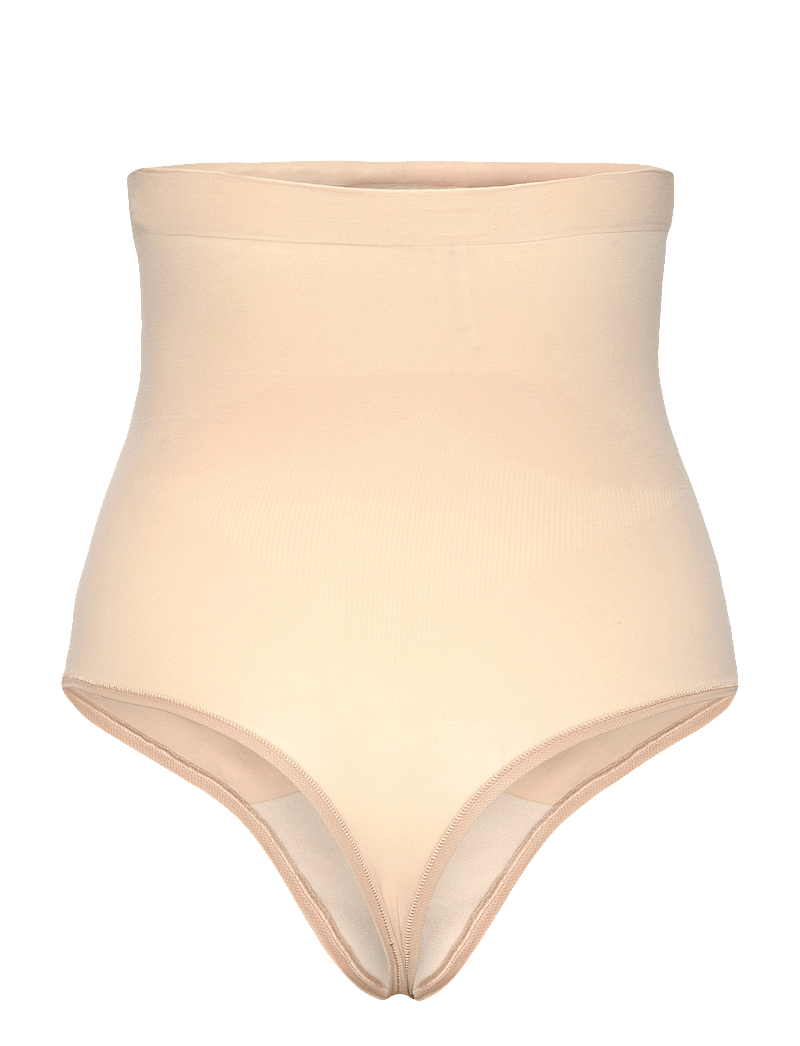 Spanx - SPANXsculpt™ Seamless Power High-Waisted Thong - shapewear-hosen - soft nude - 1