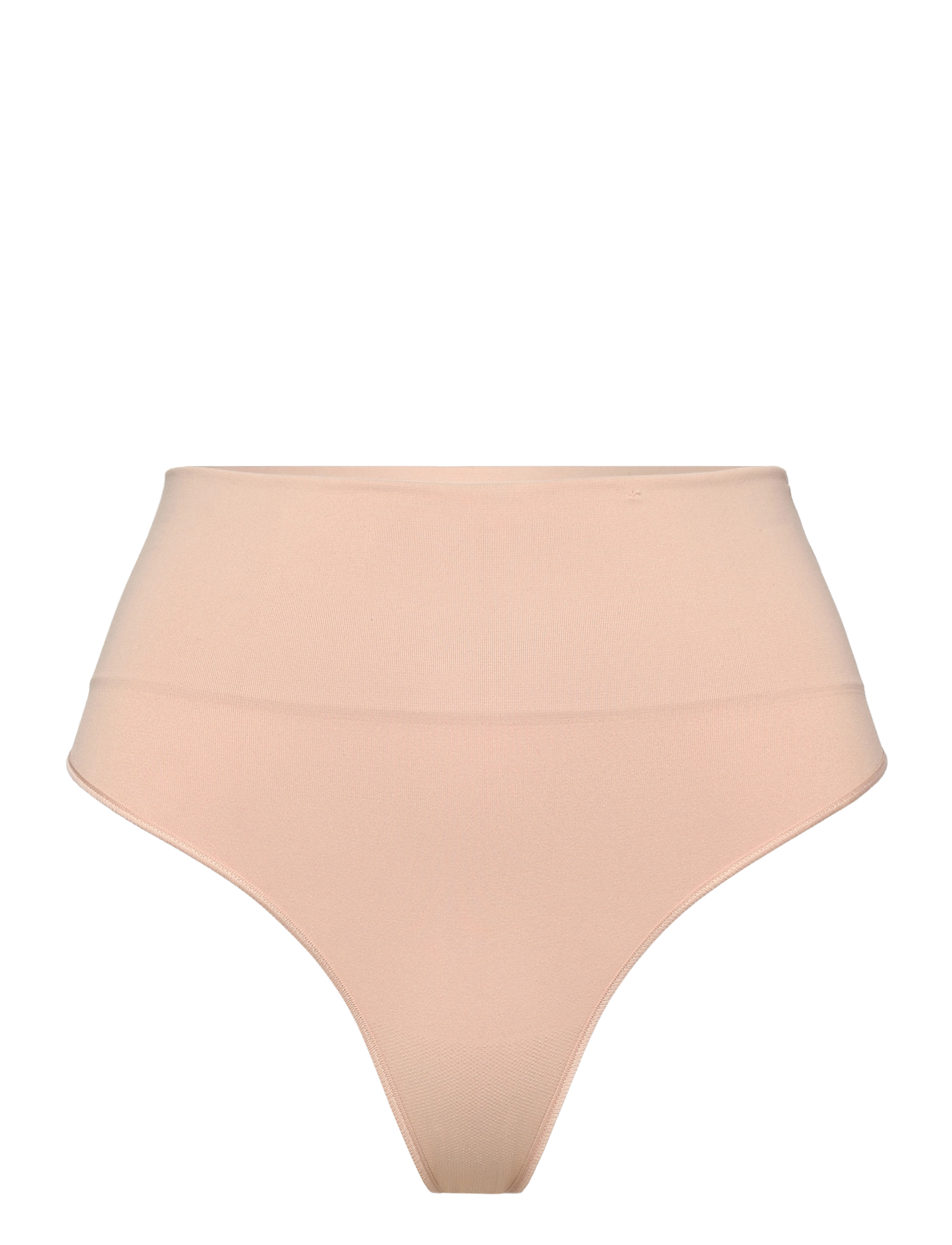 Spanx shape Extraordinary Thong, Kvinder, Højtaljet Shapewear G-Streng, Beige, Str: L