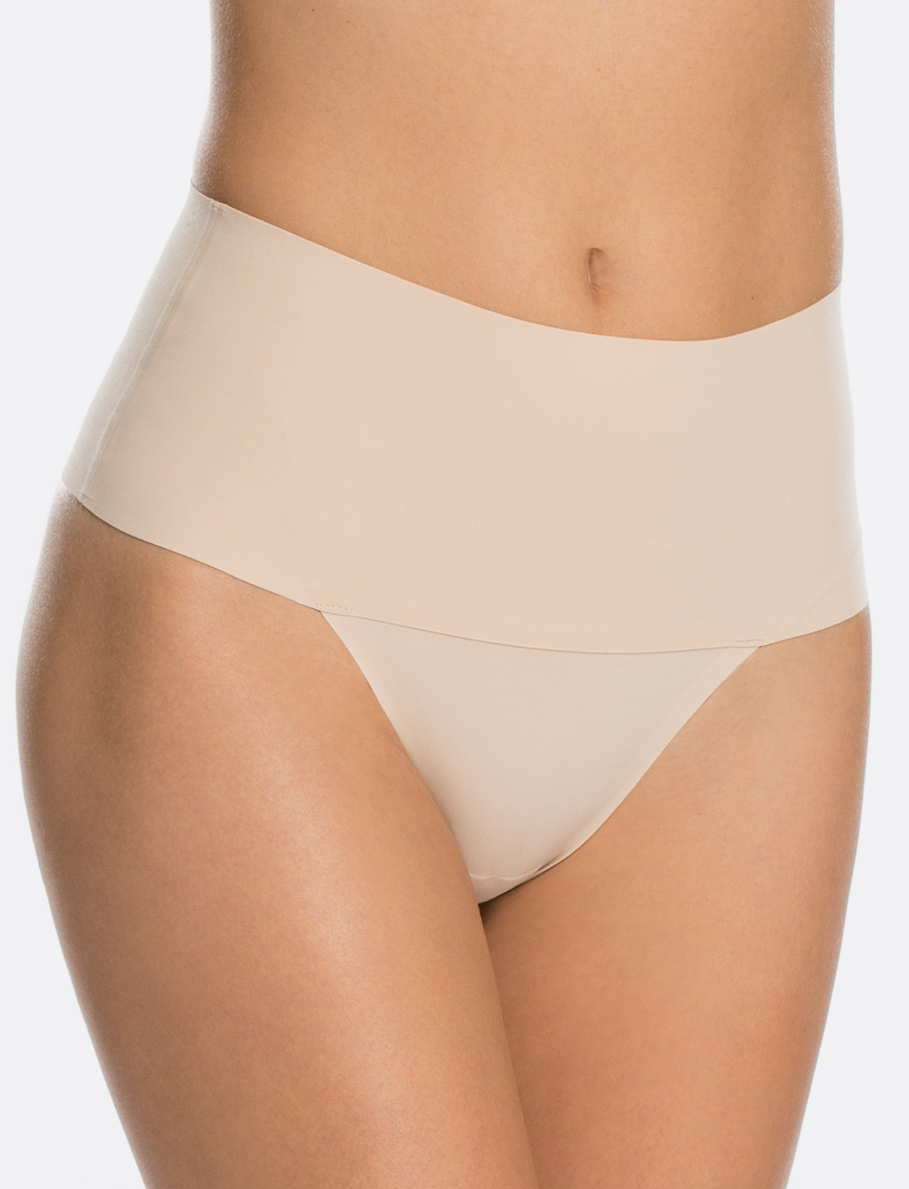 Spanx - SPANXsupersmooth™ Undie-tectable® Thong - stringtrosor - soft nude - 3