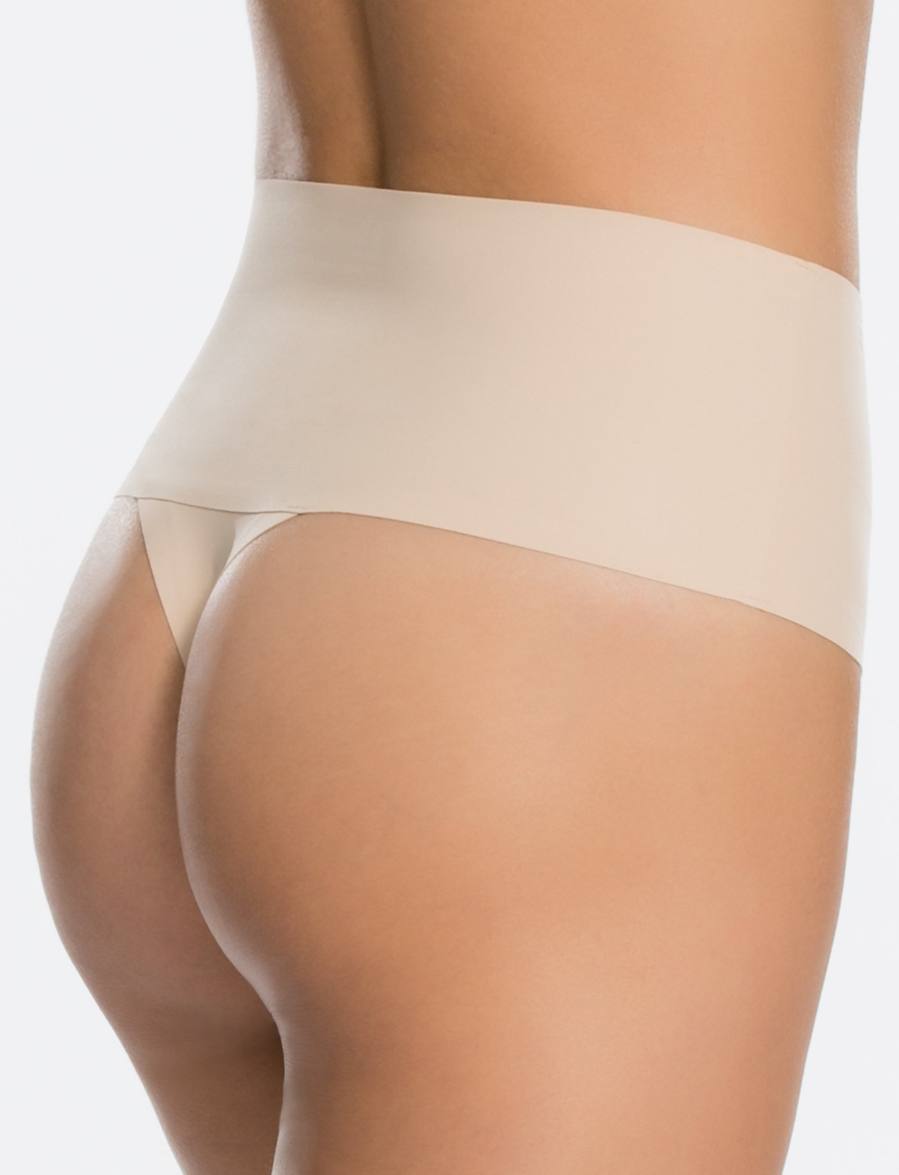 Spanx - SPANXsupersmooth™ Undie-tectable® Thong - stringtrosor - soft nude - 4
