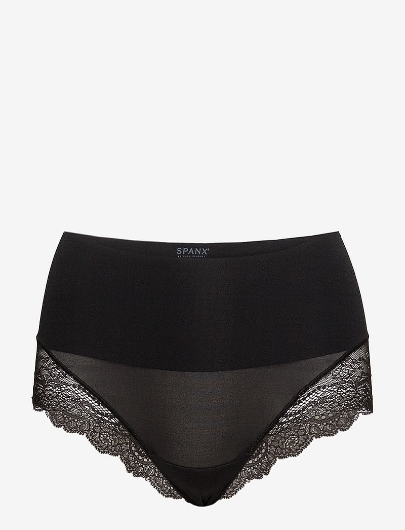 Spanx - SPANXsupersmooth™ Undie-tectable® Lace Hi-Hipster - midi & maxi briefs - black - 1