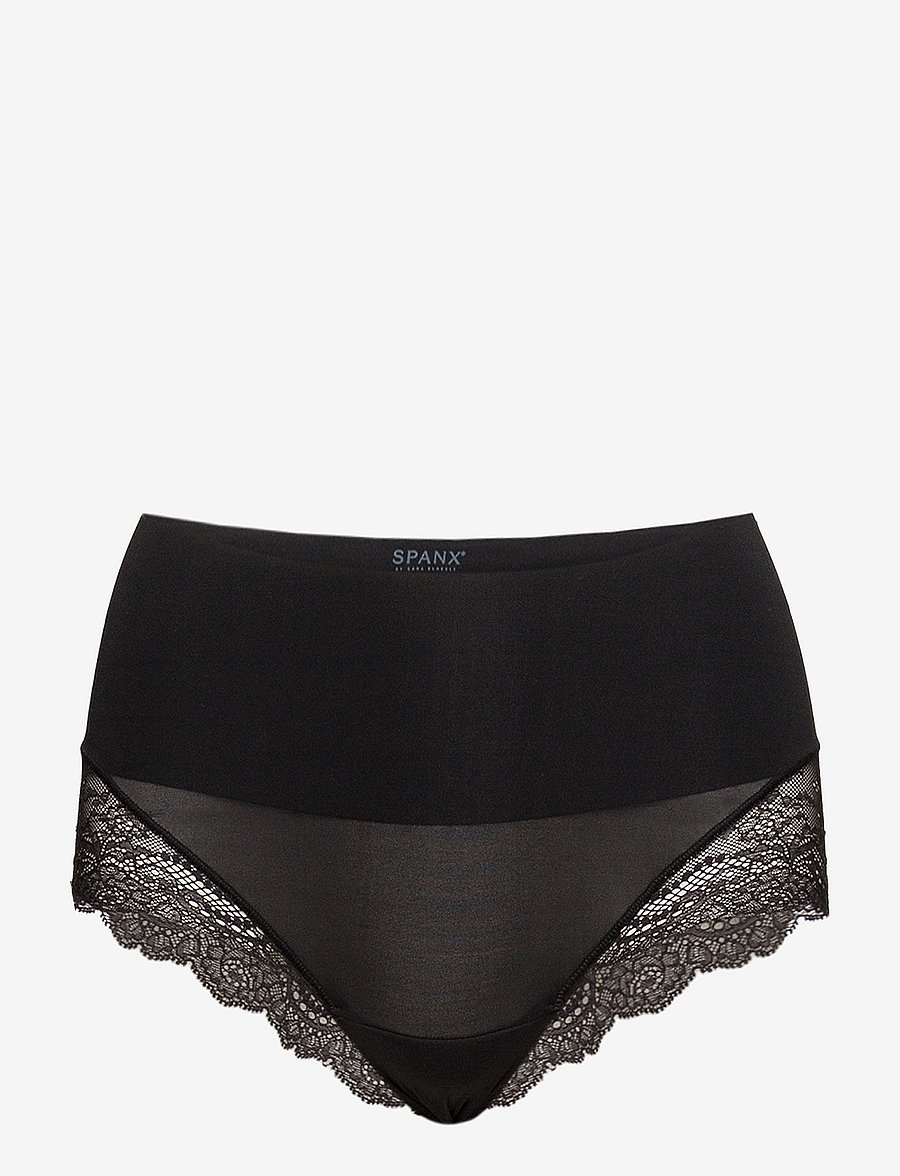 Spanx - SPANXsupersmooth™ Undie-tectable® Lace Hi-Hipster - midi ja maxi püksikud - black - 1