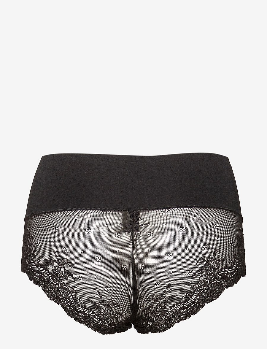 Spanx - SPANXsupersmooth™ Undie-tectable® Lace Hi-Hipster - midi ja maxi püksikud - black - 2