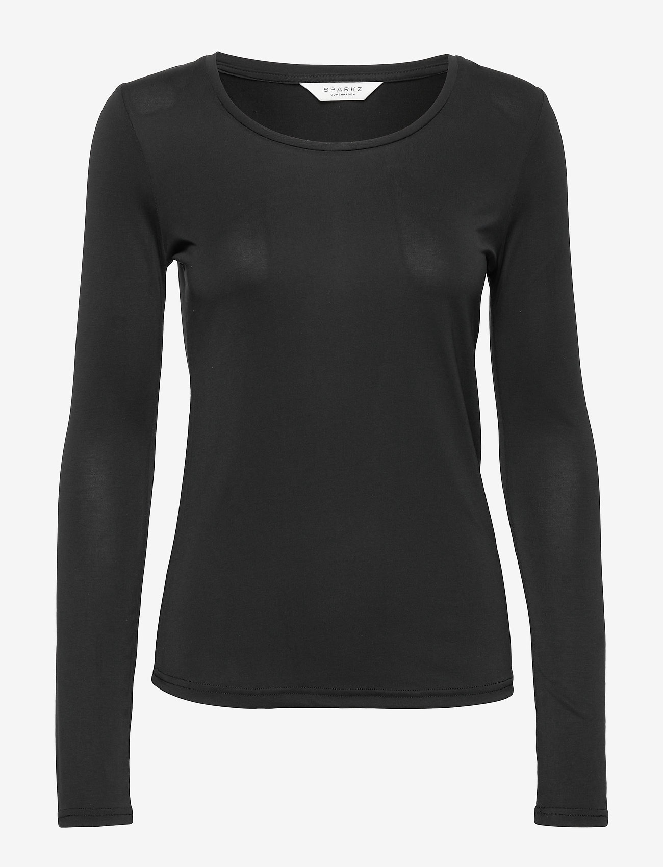 SPARKZ COPENHAGEN - TRILLE LONG SLEEVE - t-shirts & tops - black - 0