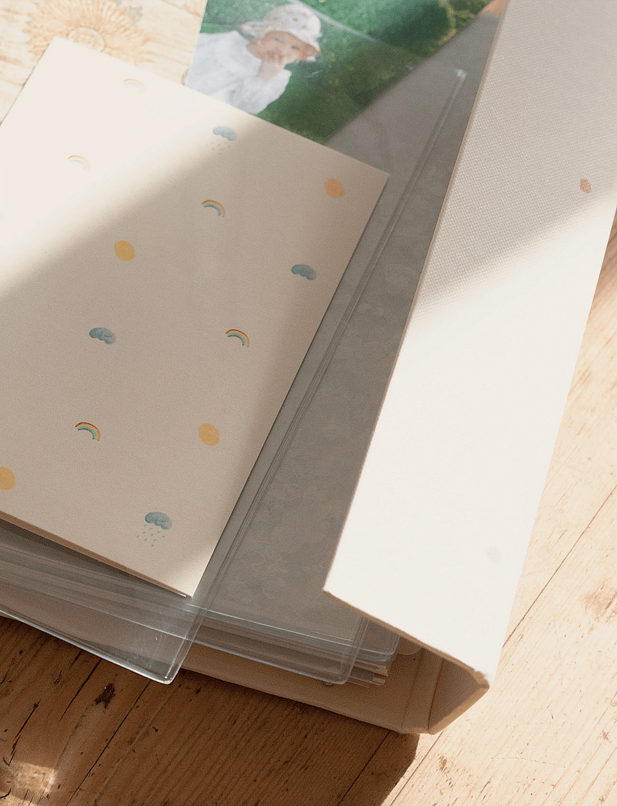 Specialday - Plastic pockets for Specialday books with a ringbinder function - mit første år - transparent - 1