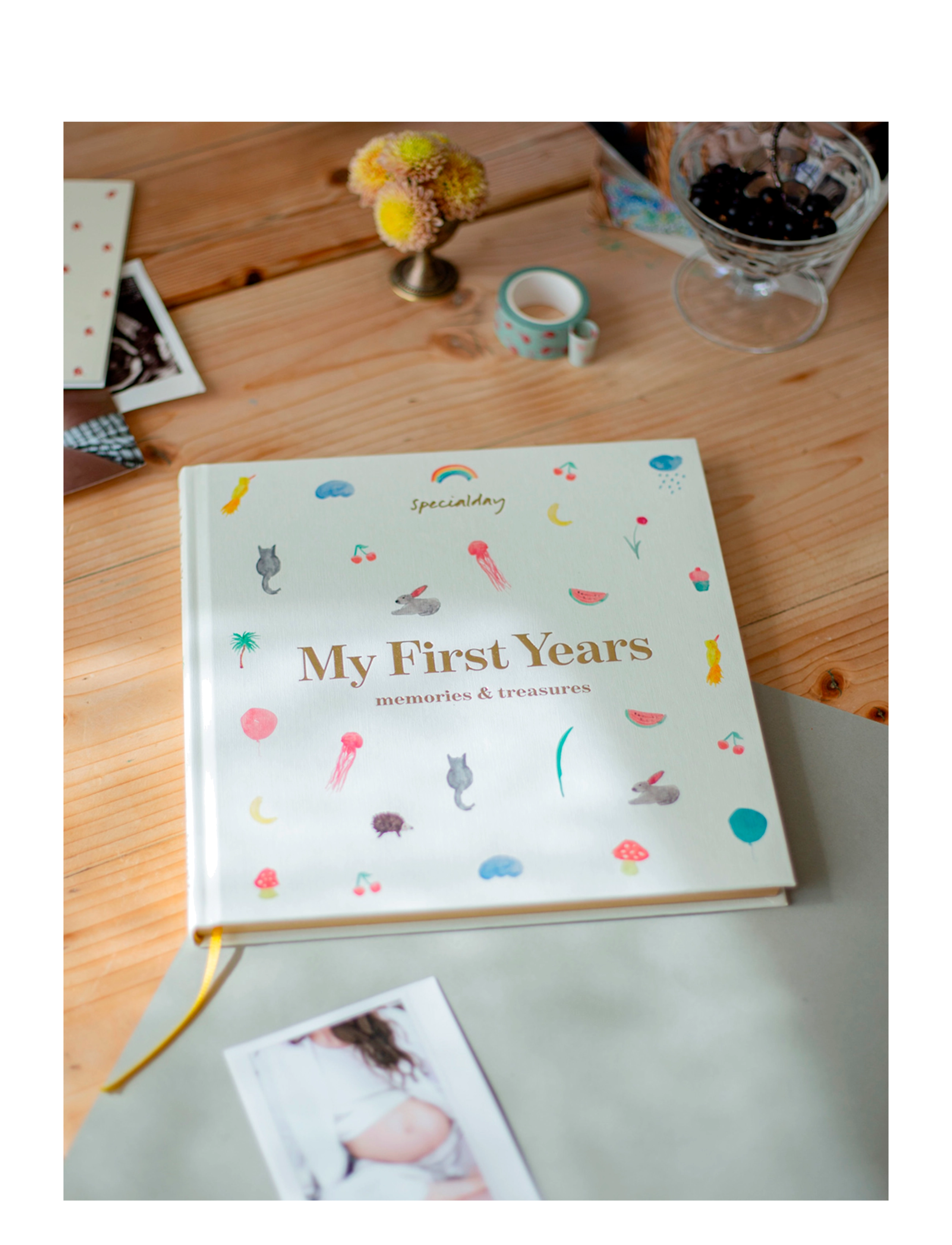 Specialday - Baby journal My First Years - memories & treasures - my first year - cream - 2