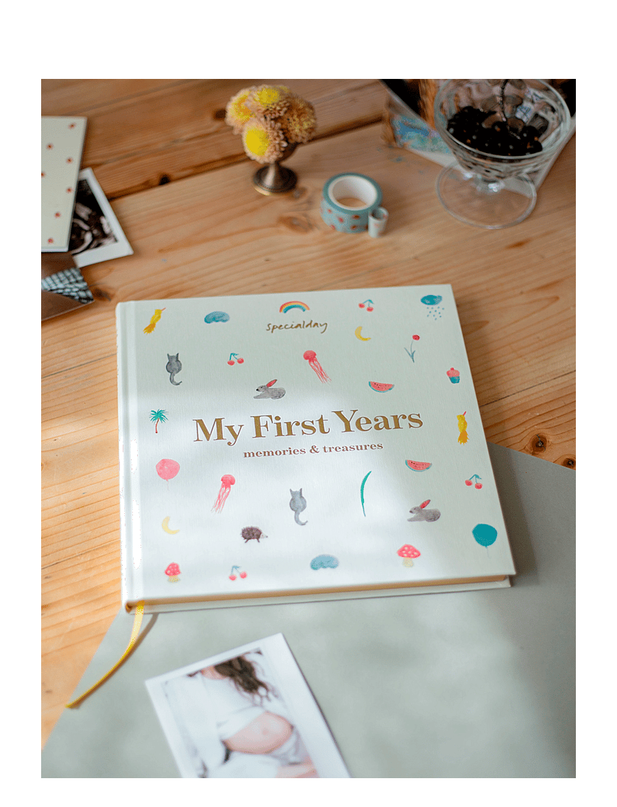 Specialday - Baby journal My First Years - memories & treasures - mein erstes jahr - cream - 2