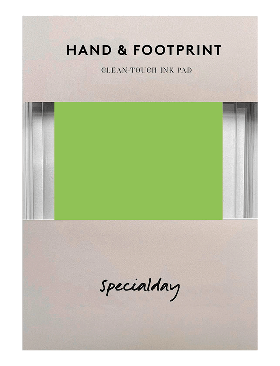 Specialday - Hand & footprint set - mein erstes jahr - green - 0