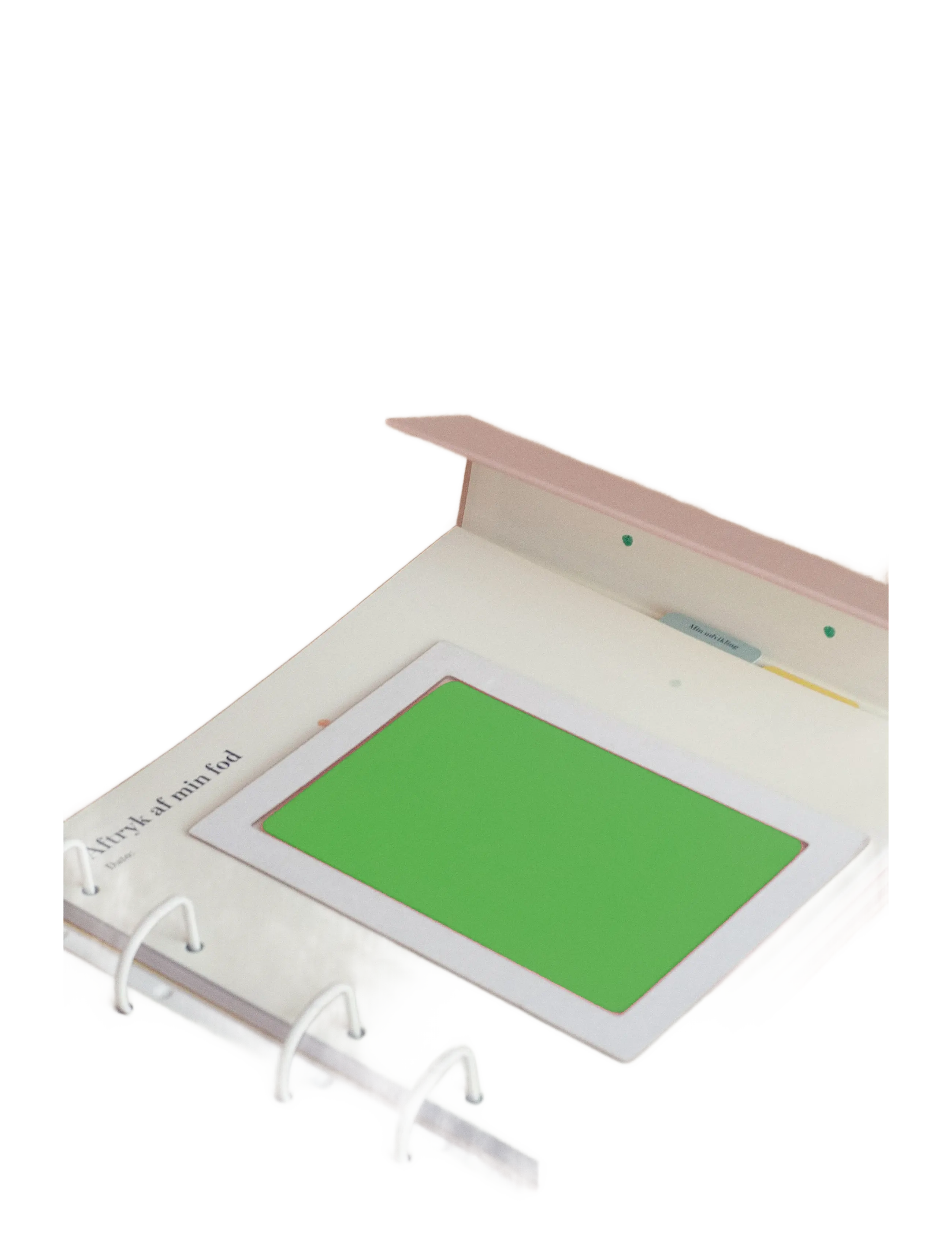 Specialday - Hand & footprint set - my first year - green - 1