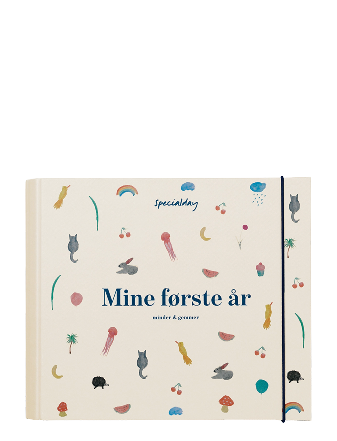 Specialday Barnets bog Mine første år - minder & gemmer album m. ringbind - Specialday - CREAM / cream