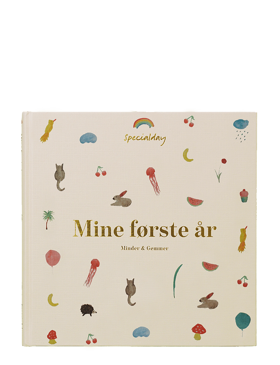 Specialday - Barnets bog Mine Første År - minder & gemmer - minu esimene aasta - cream - 1