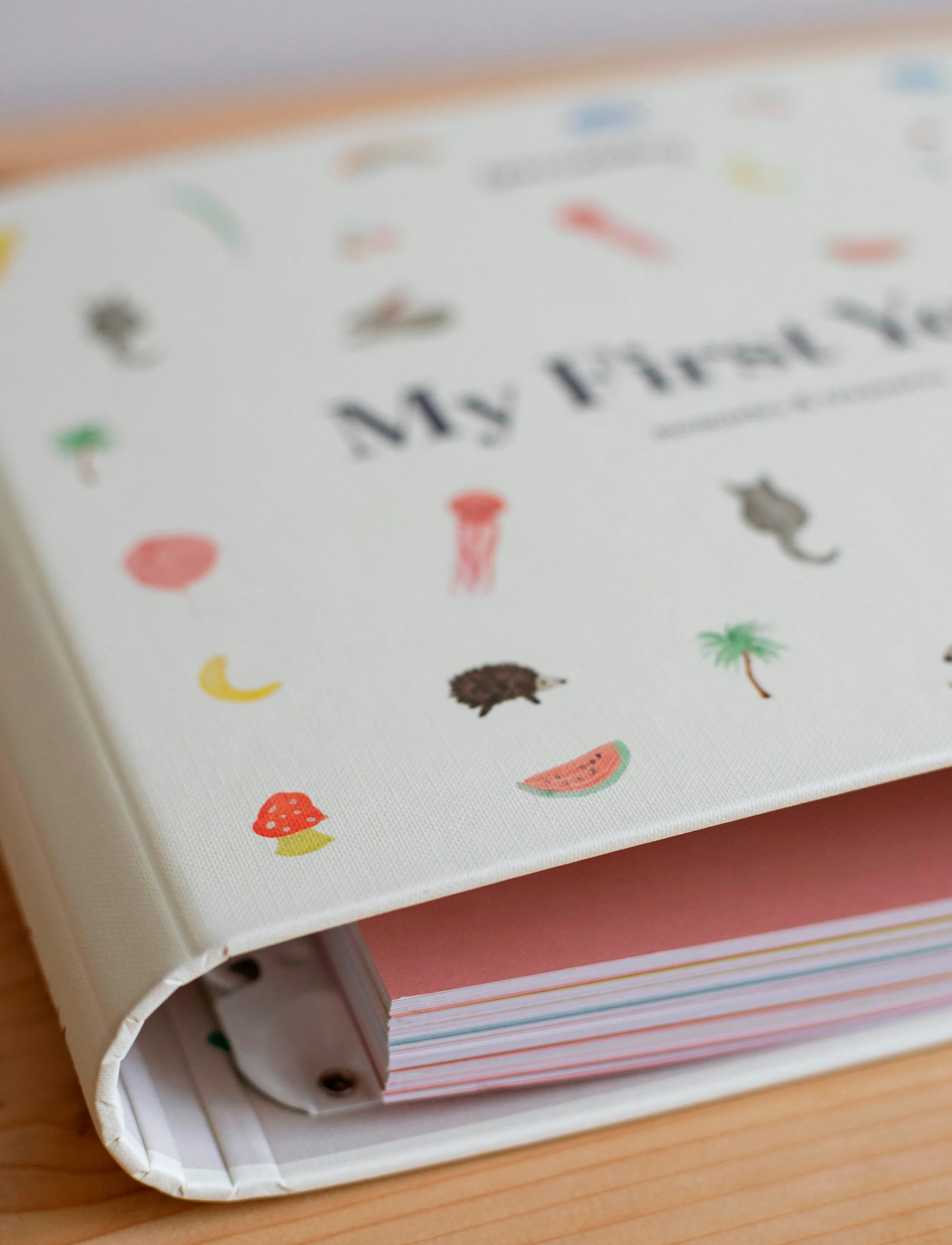 Specialday - Baby journal My First Years memories & treasures w. ringbinder function - my first year - cream - 4