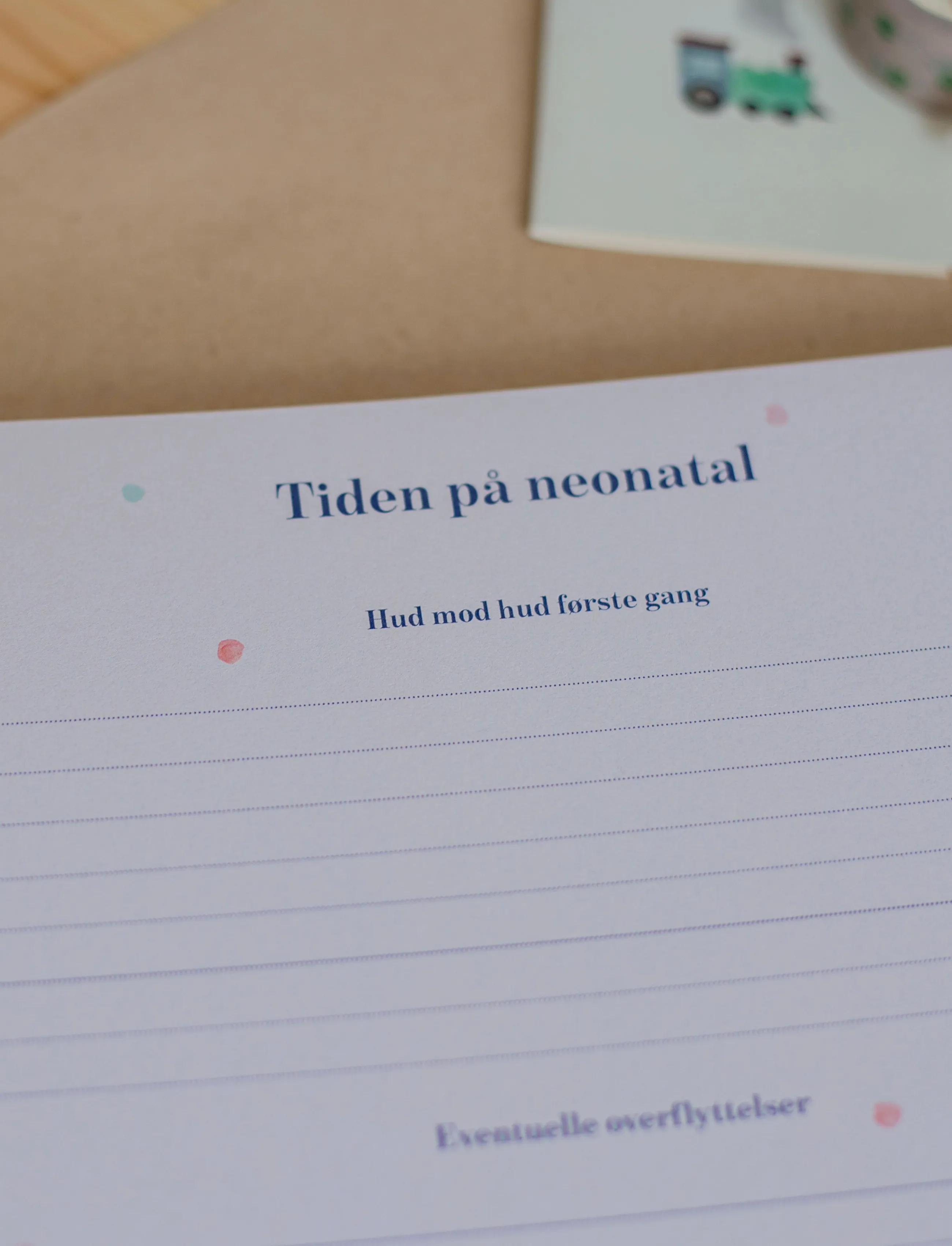 Specialday - Præmatursider til Mine Første År med ringbind - my first year - multi - 2