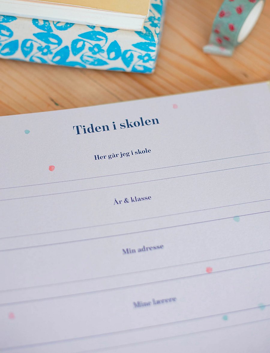 Specialday - Skolesider fra 0. til 9. klasse til Mine Første År med ringbind - mein erstes jahr - multi - 1