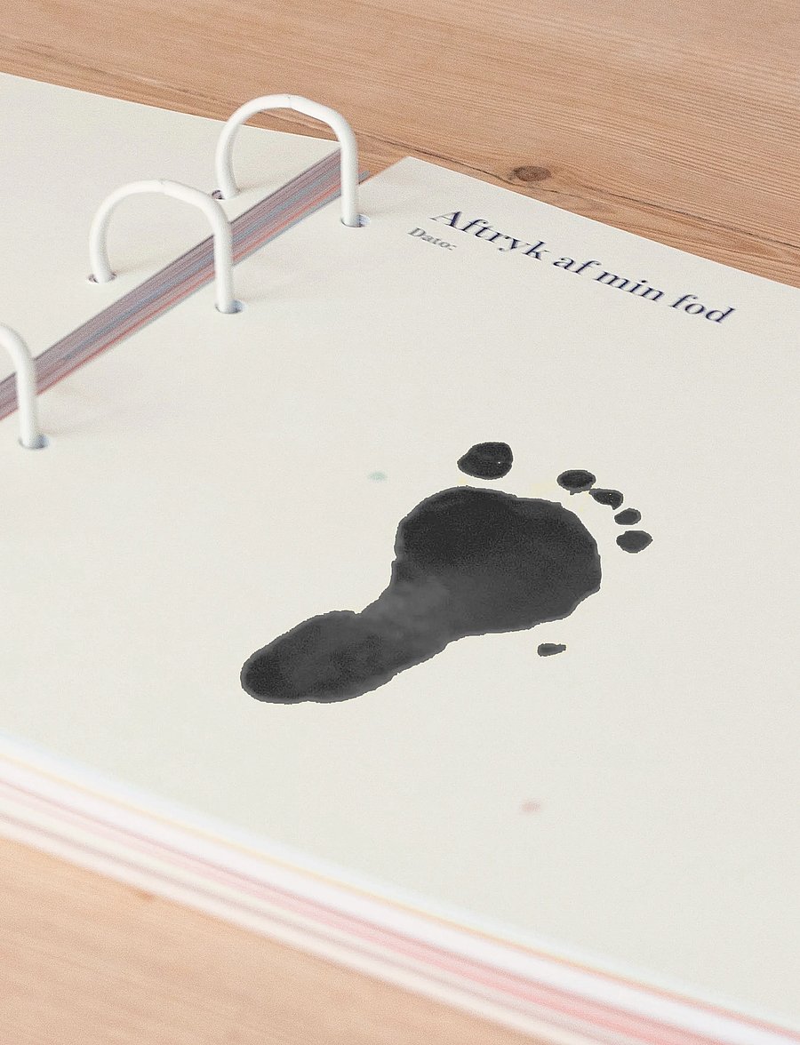 Specialday - Hand & footprint set - minu esimene aasta - black - 0