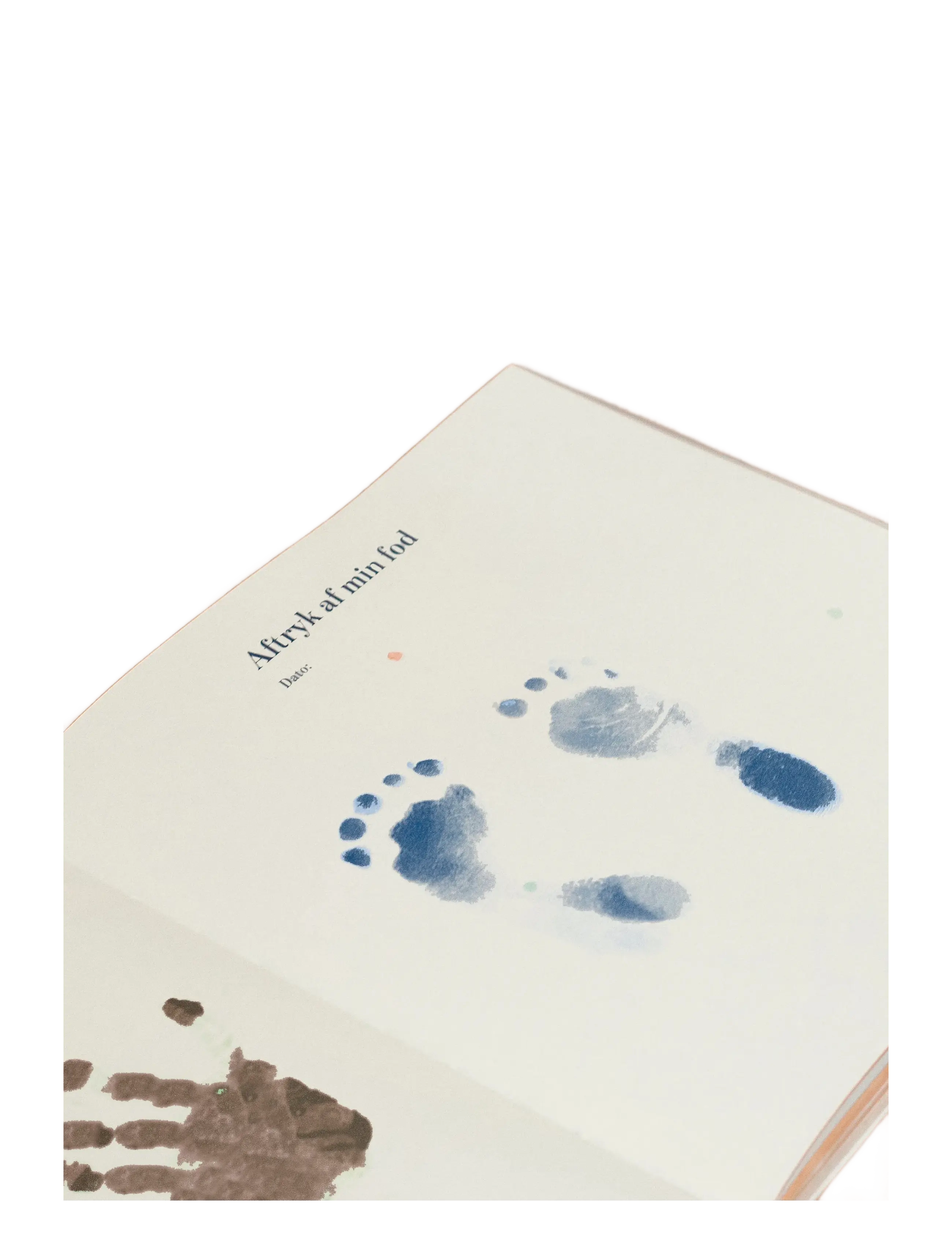 Specialday - Hand & footprint set - my first year - brown - 2