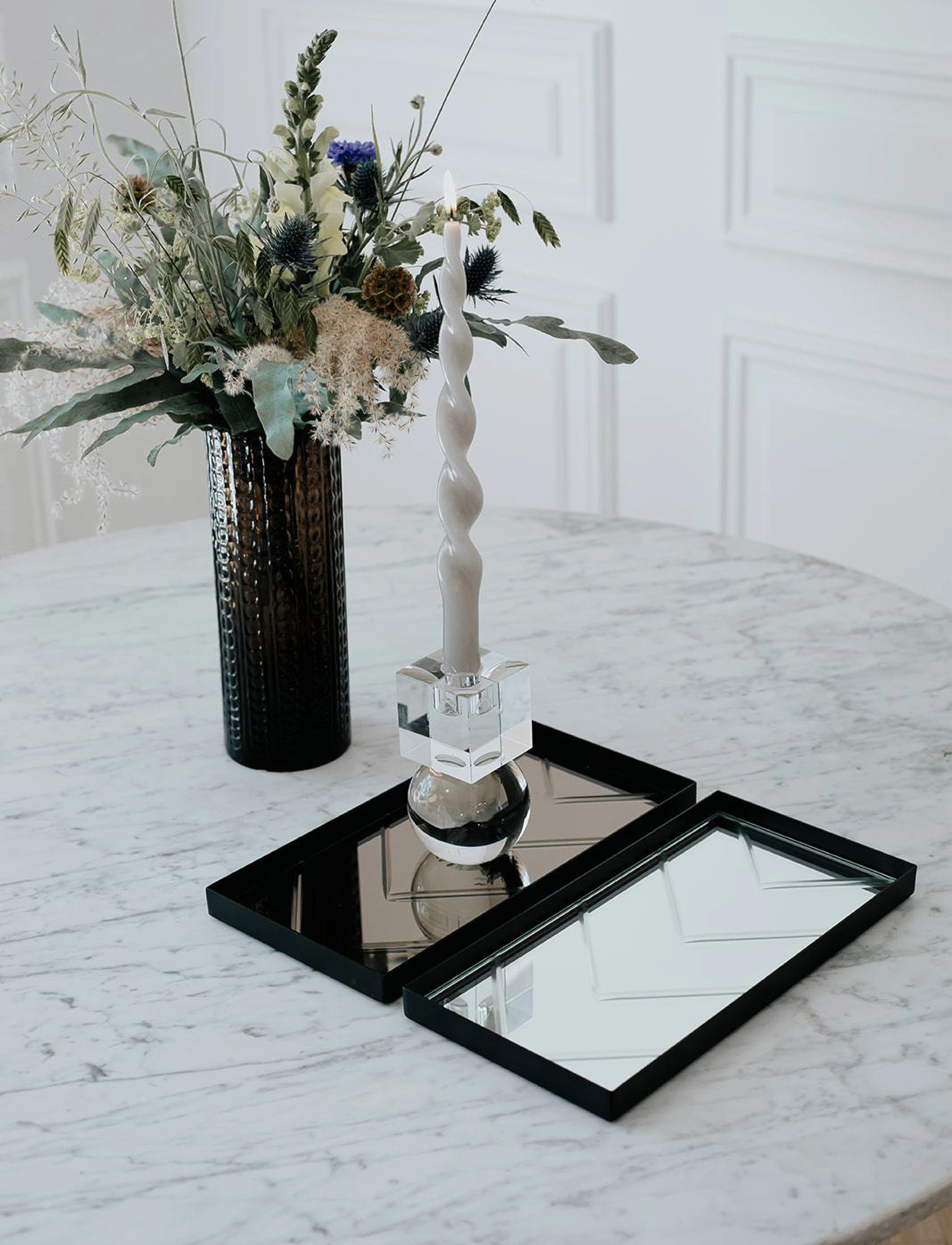 Specktrum - The Herringbone Tray - trays - bronze - 0