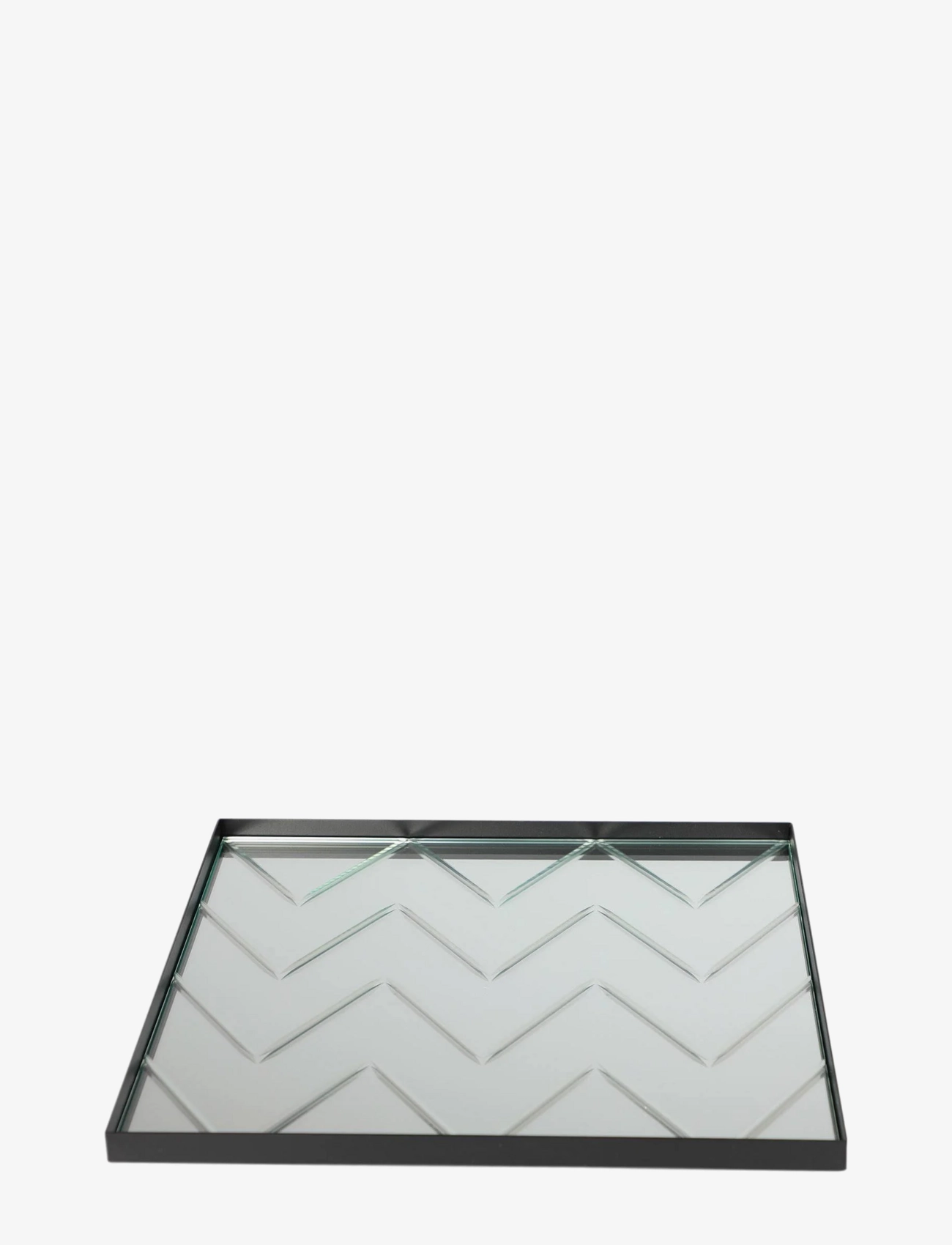 The Herringbone Tray - CLEAR