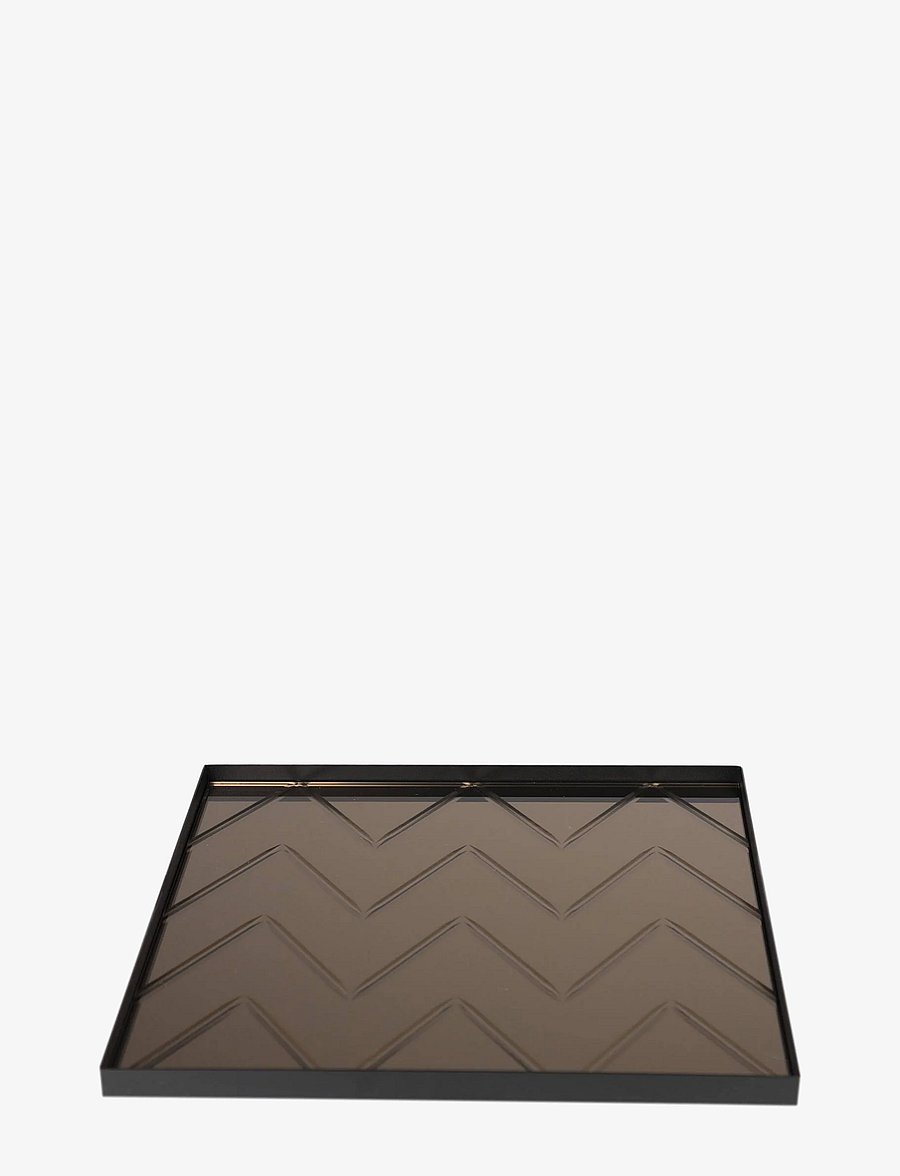 Specktrum - The Herringbone Tray - tabletts - bronze - 1