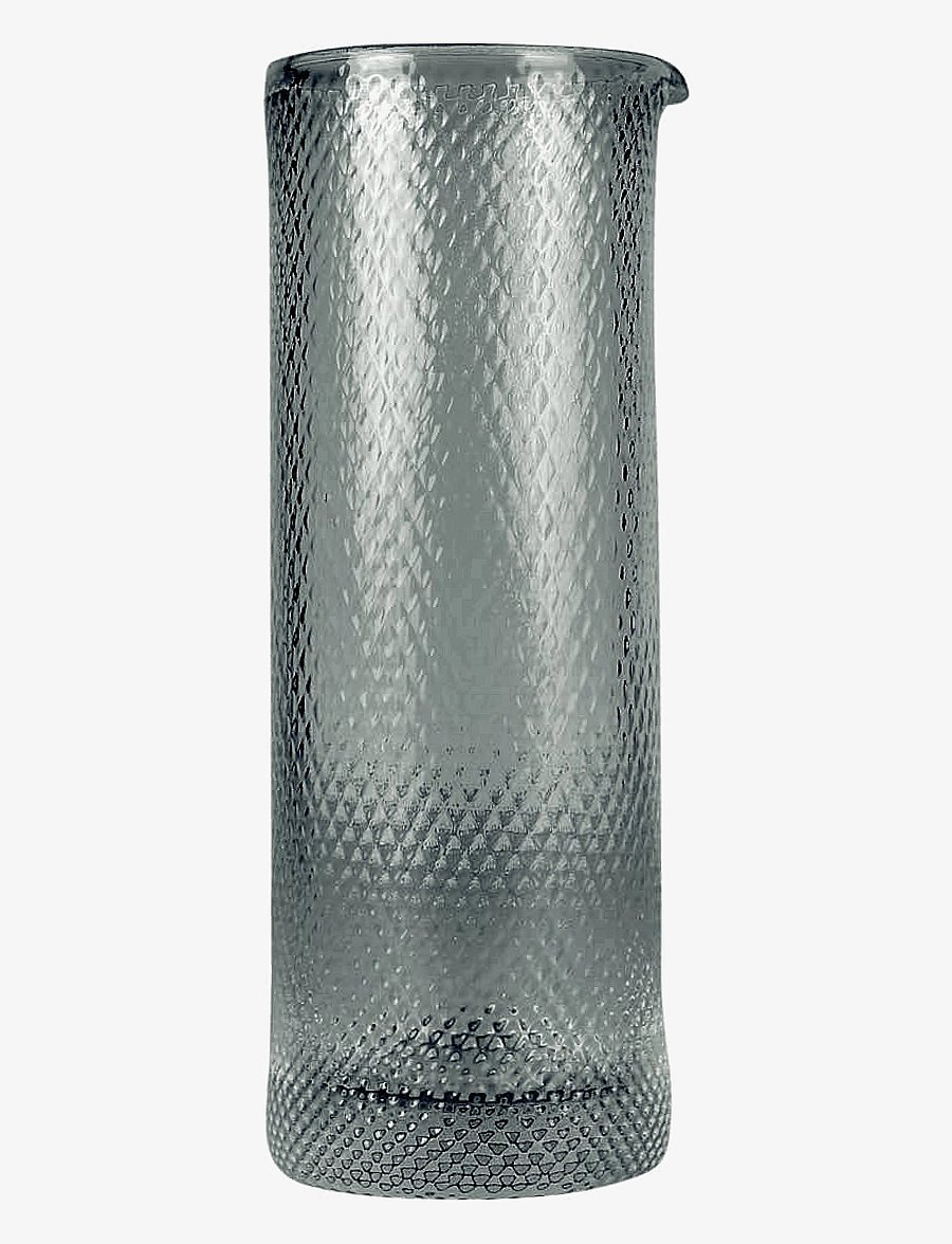 Specktrum - Harlequin Carafe - Cylinder - wasserkaraffen - grey - 1