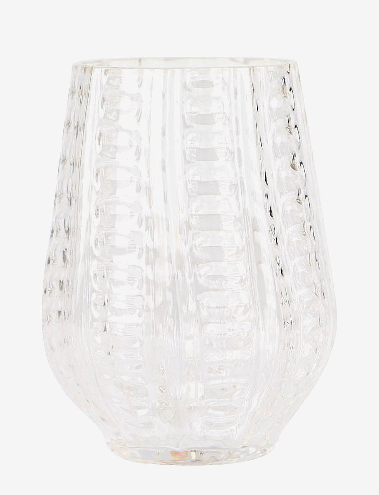 Specktrum - Twisted Drinking Glass - weihnachts-tischgedecke - clear - 0
